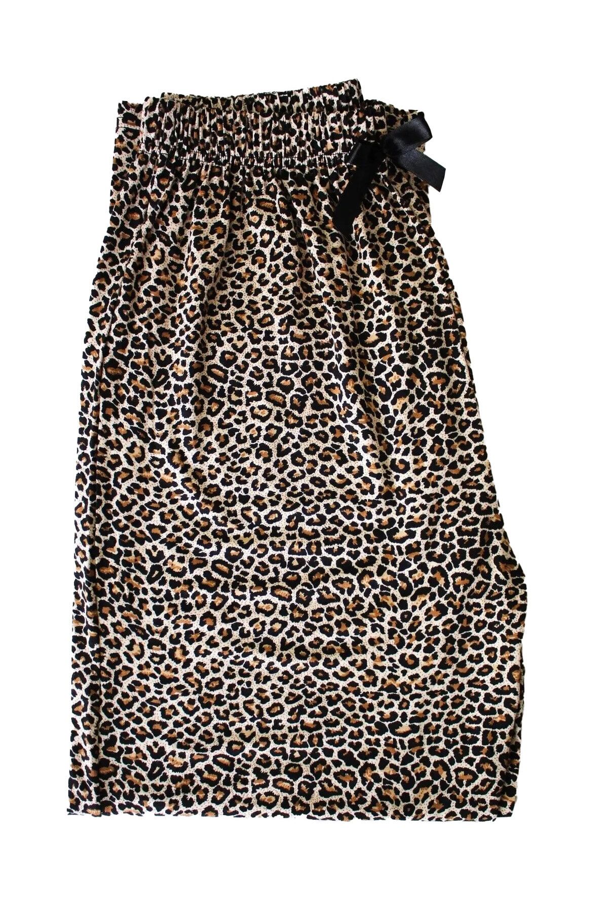 Made By me-Large Size Pajama Bottom Leopard Pattern Luxury Long Modal Fabric Modern Quality Aesthetic 1