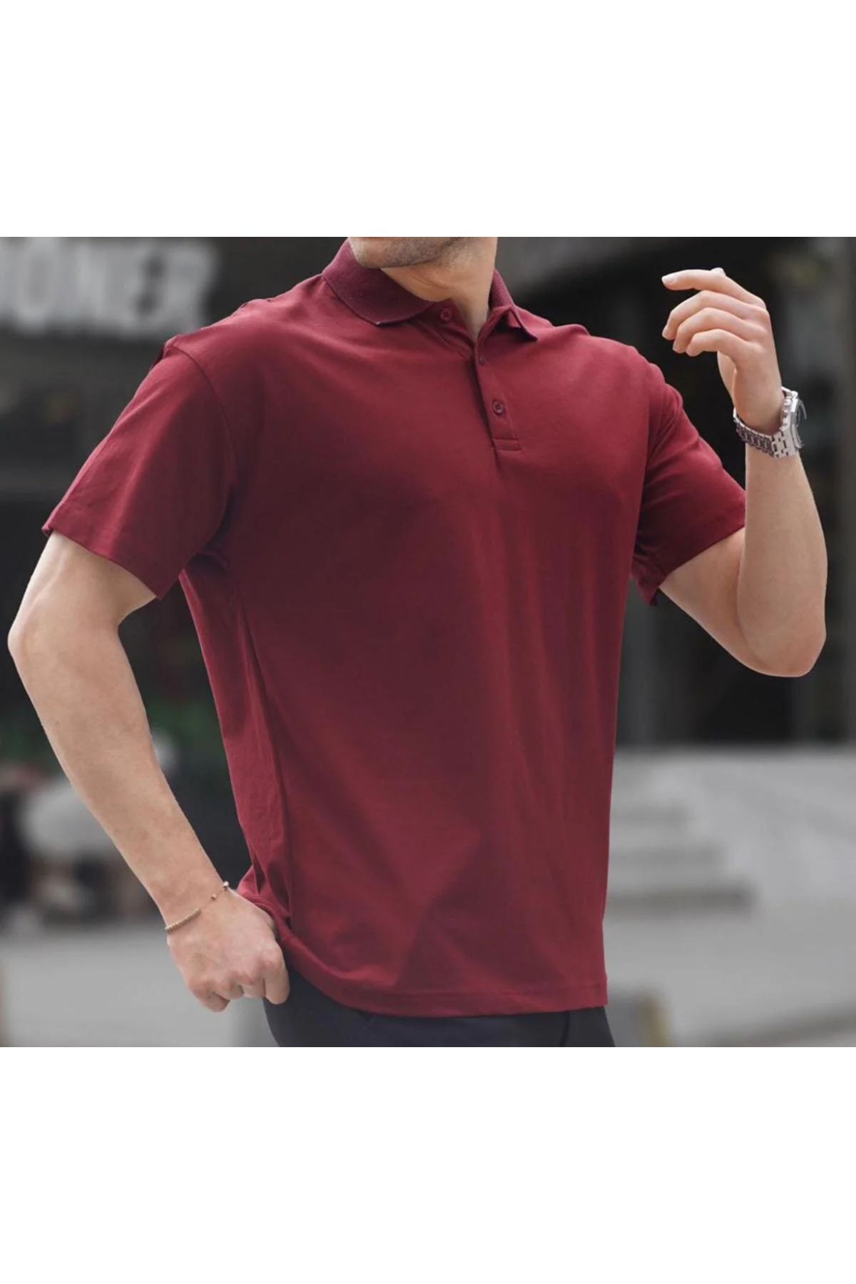 atom butik Polo yaka tişört