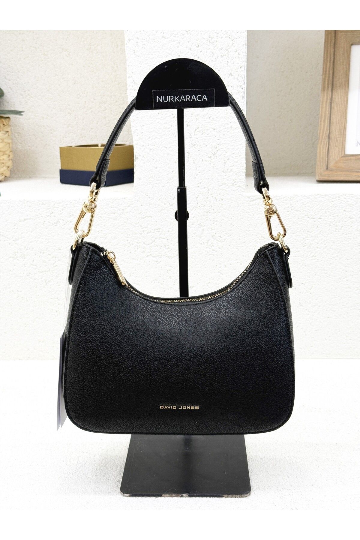 David Jones CM7147 BAGET ÇANTA HEM KOL HEM ÇAPRAZ ÇANTA KADIN