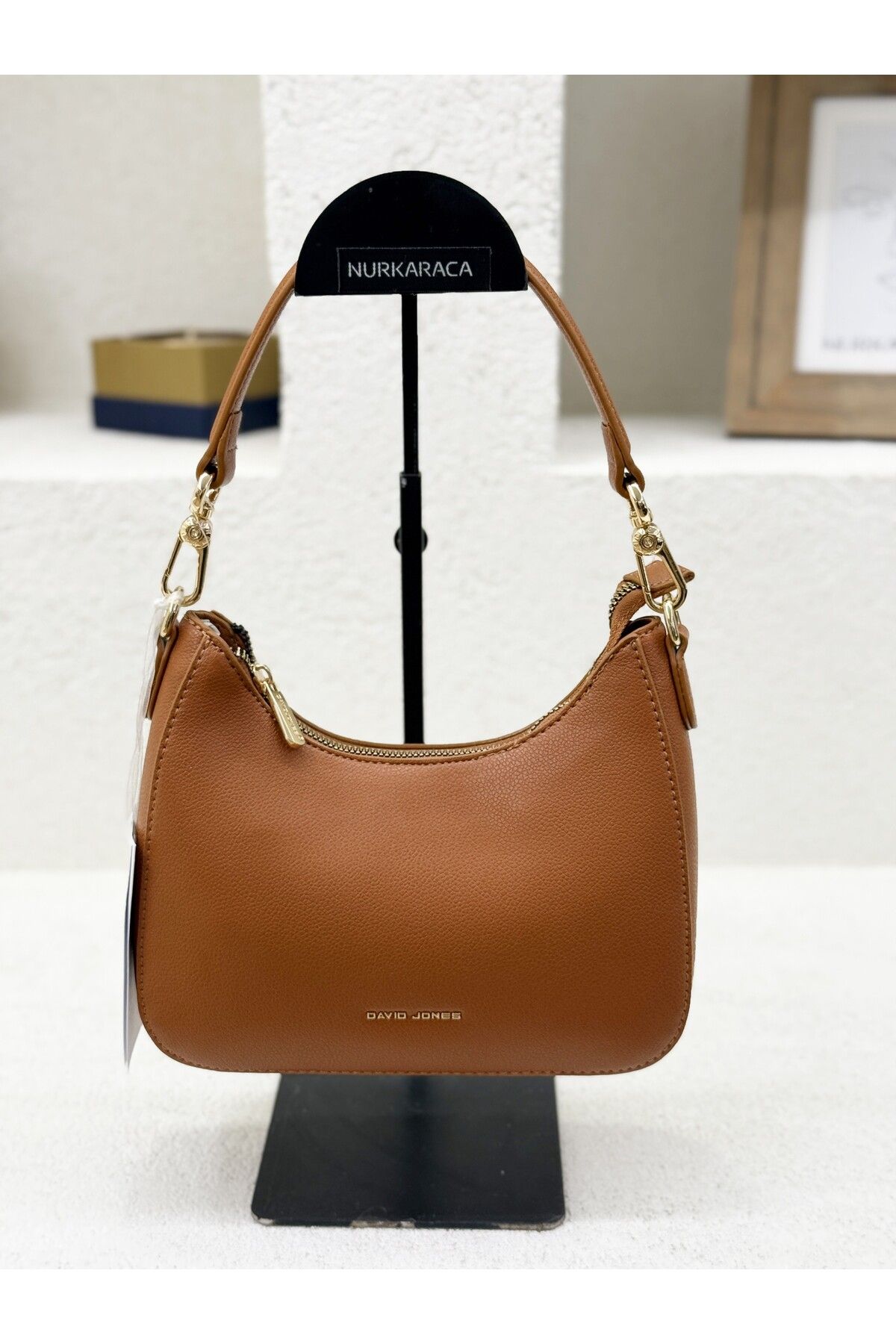 David Jones CM7147 BAGET ÇANTA HEM KOL HEM ÇAPRAZ ÇANTA KADIN
