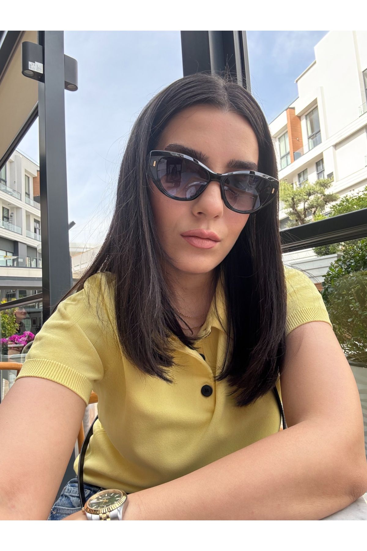 KERSHE DESİGN Eclipta Cat Kadın Güneş Gözlüğü