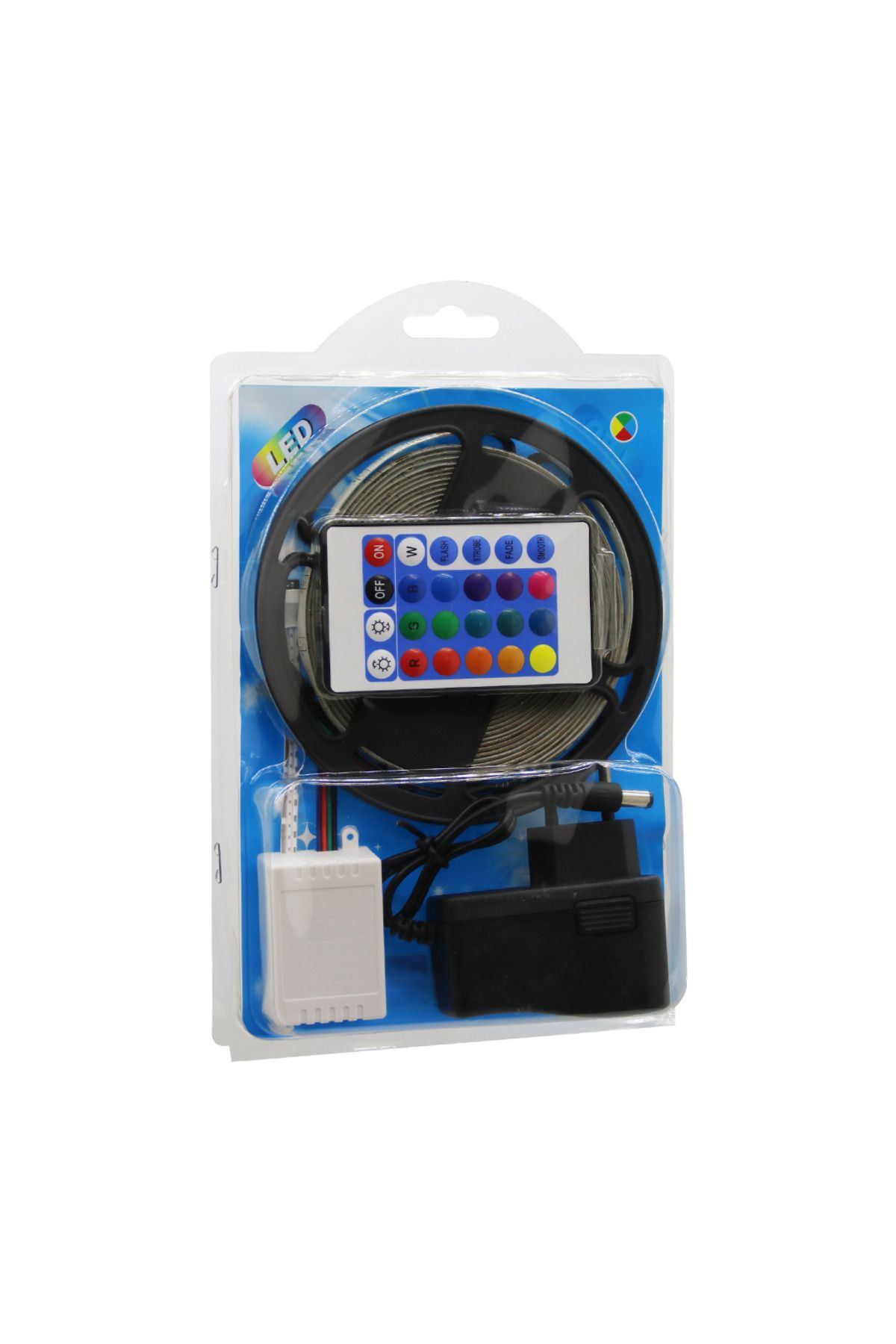 Vemora LED RGB KUMANDALI ŞERİT LED 5MT (5166)