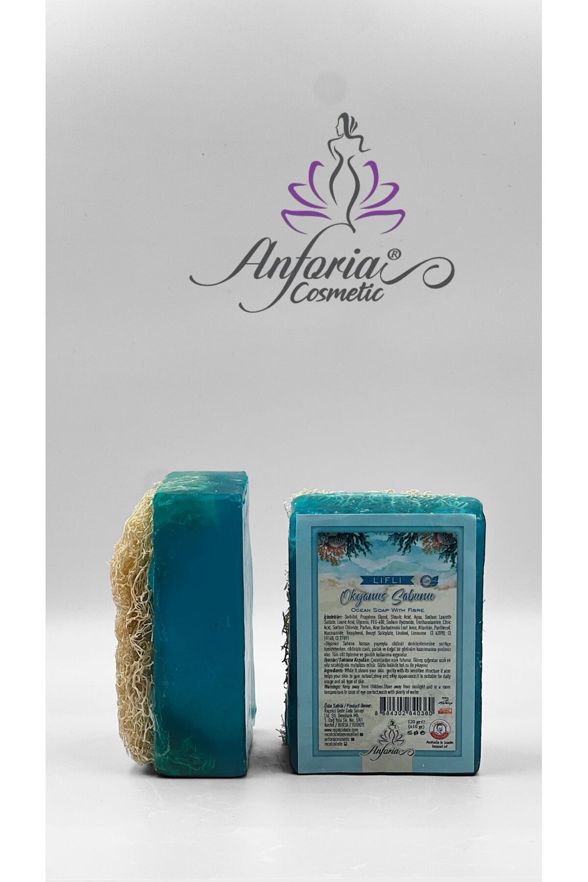 ANFORİA COSMETİC LİFLİ OKYANUS SABUNU