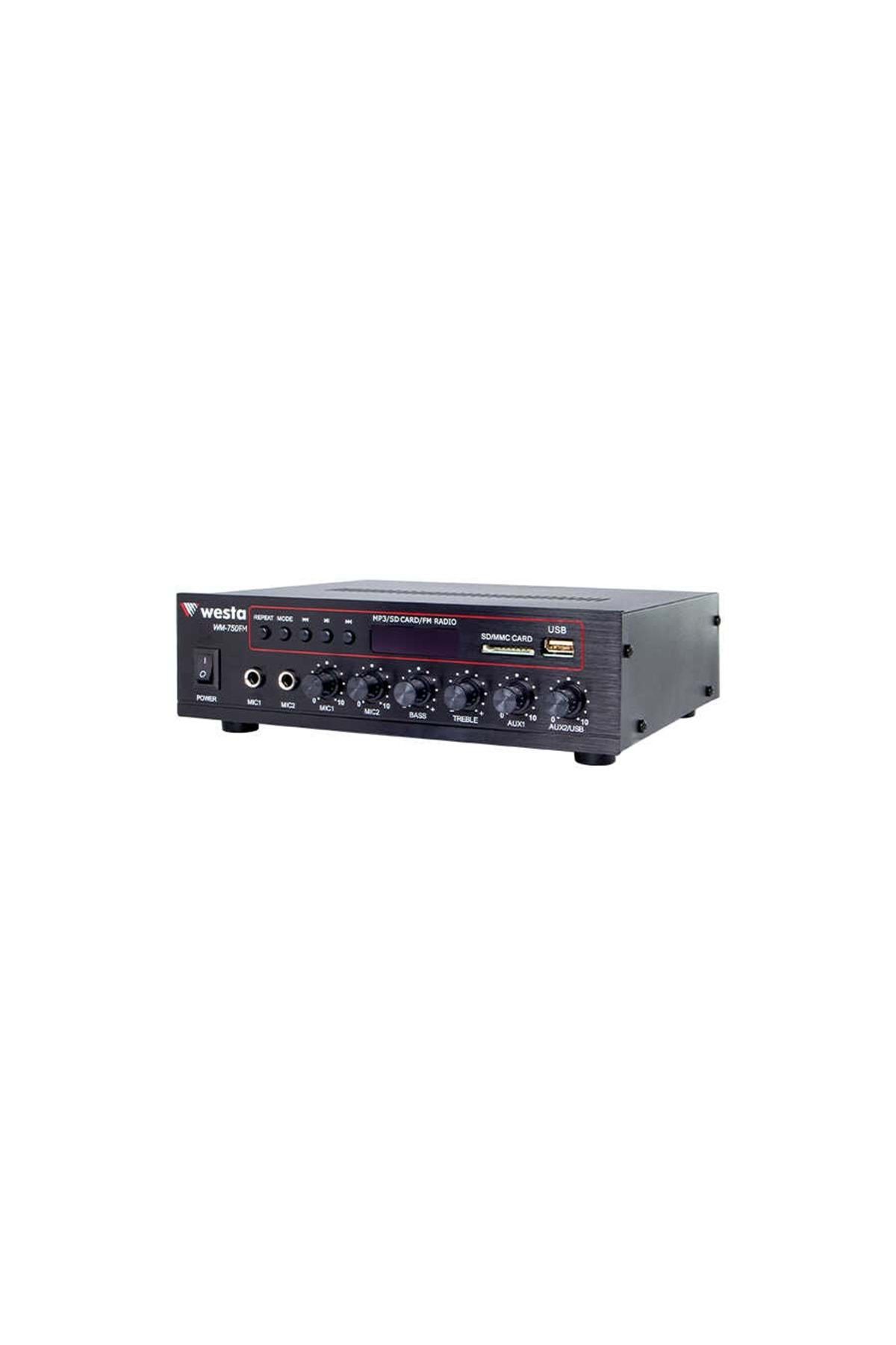 Westa WM-750FM 80 Watt Mixser Amfi