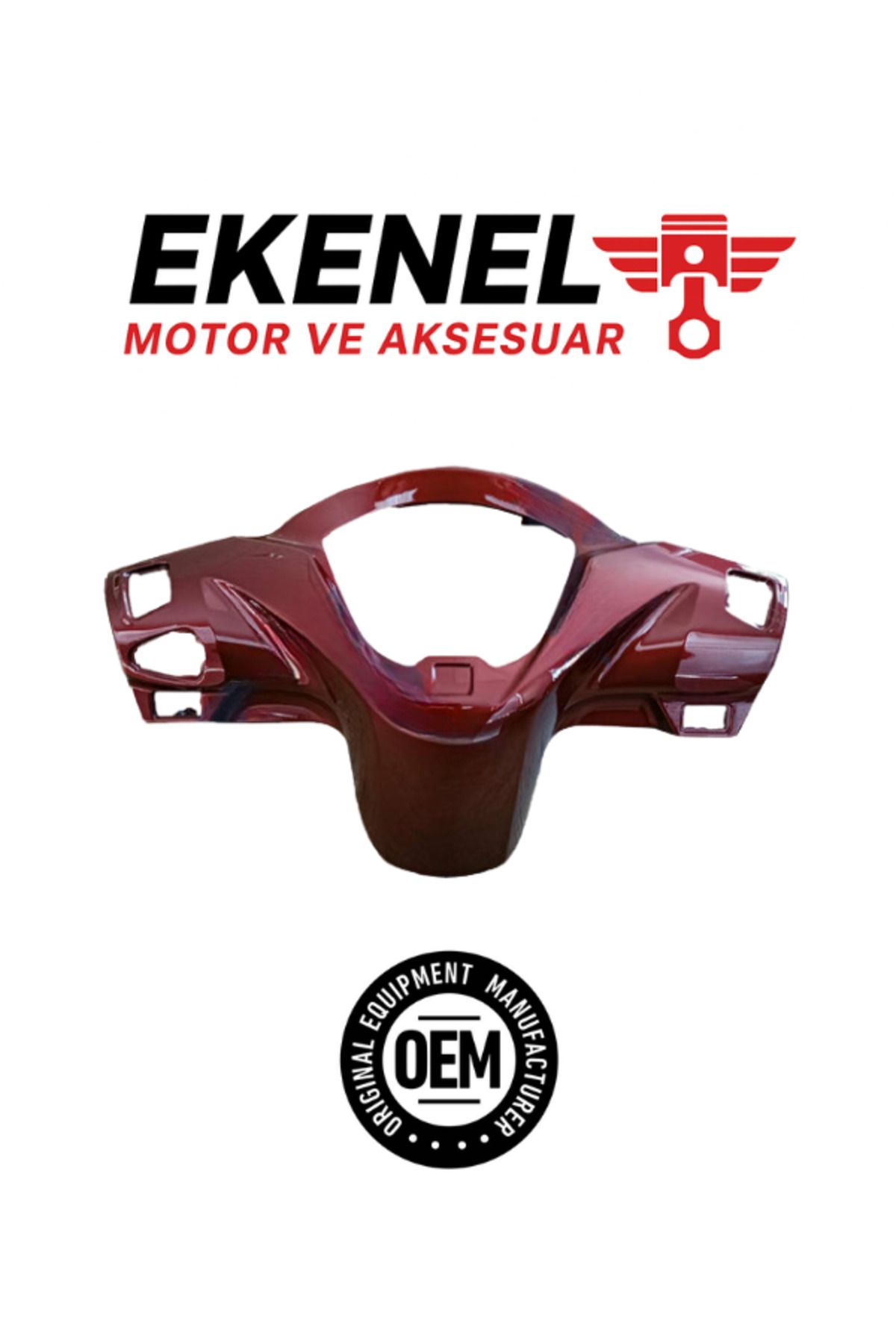 OEM Honda DİO110 KM Çerçeve Kırmızı OEM | Gösterge Çevresi Renkli Çerçeve