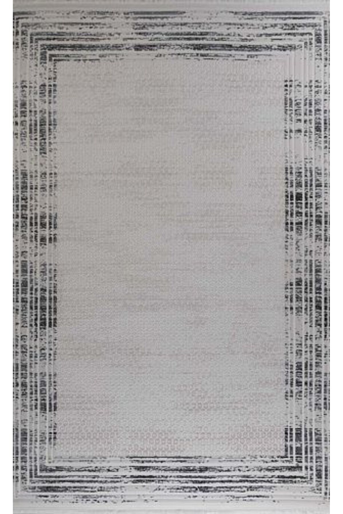 Gabardin Alessa 8004 Antrasit Serisi Triko Akrilik Salon Oturma Yatak Odası Halısı