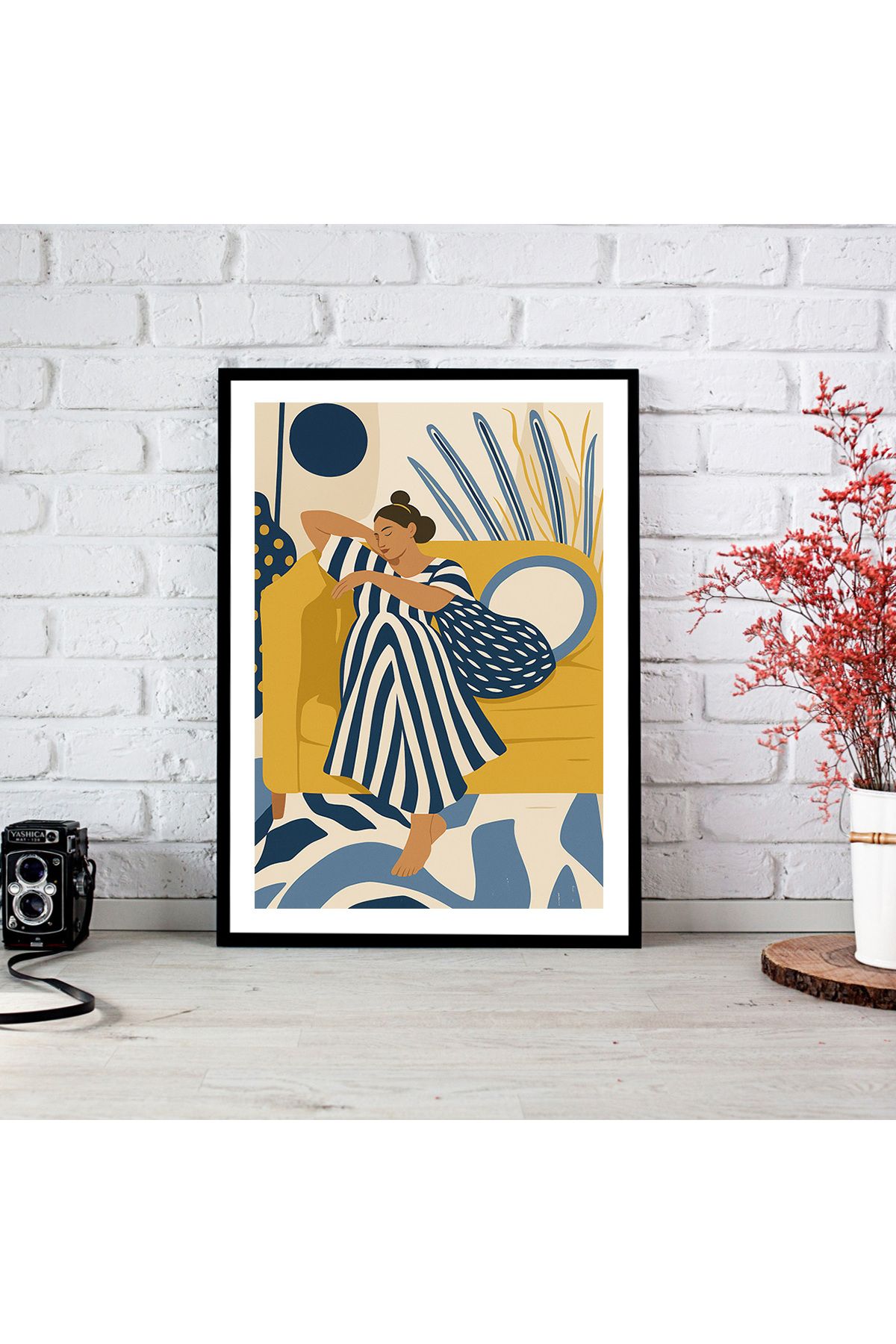 woodsia Ahşap MDF Poster Tablo Çerçevesiz MDF_TEK1290