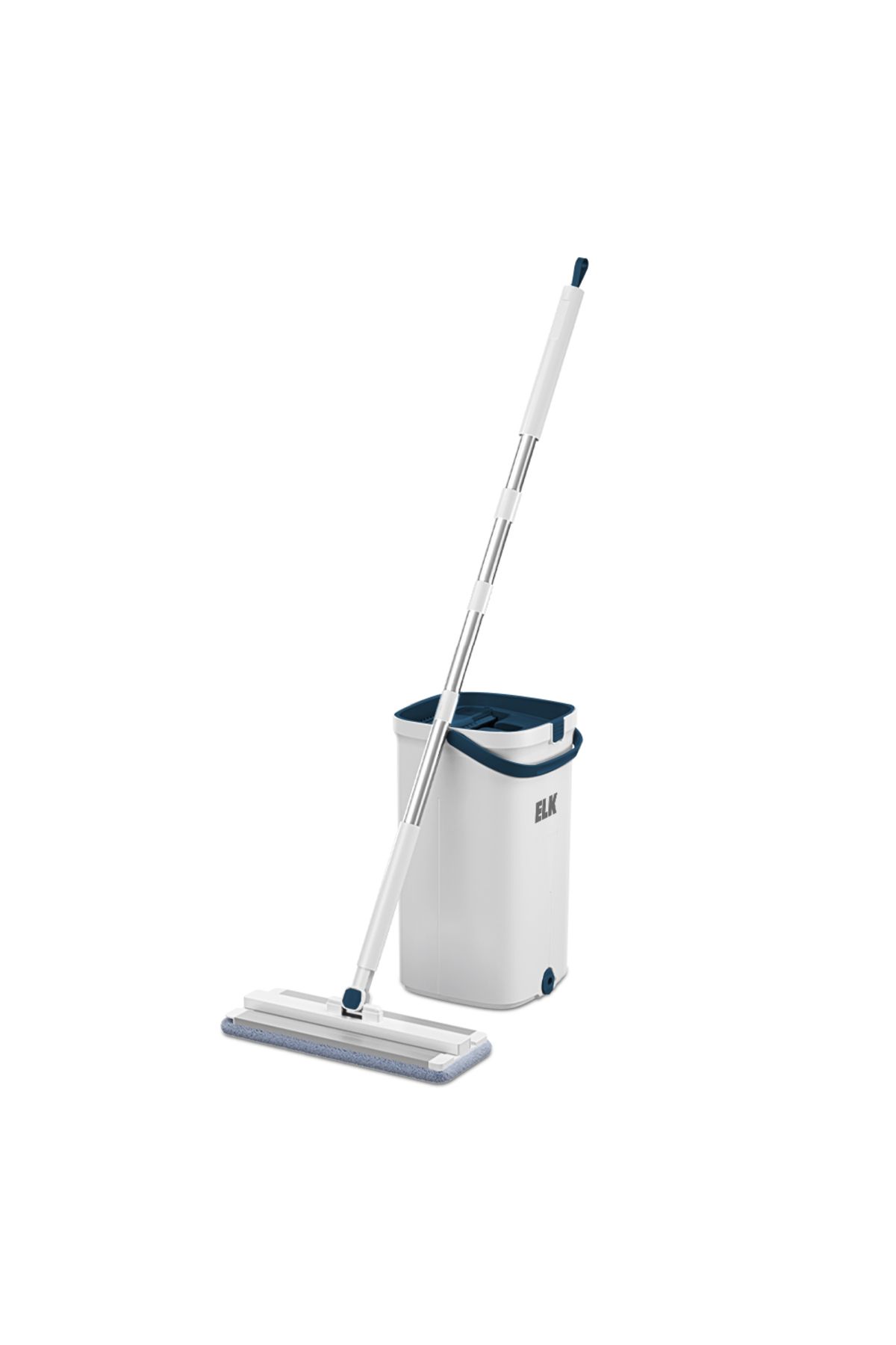 ELK-ELK 2 in 1 Smart Mop with Two Separate Tanks for Clean and Dirty Water with Unique Design and Free Cleaning Slippers 4