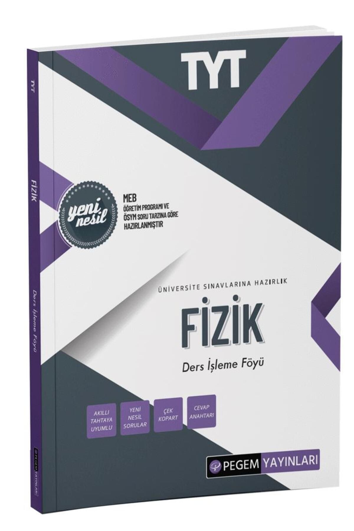 Pegem Akademi Yayıncılık TYT Fizik Ders İşleme Föyü Pegem Yayınları