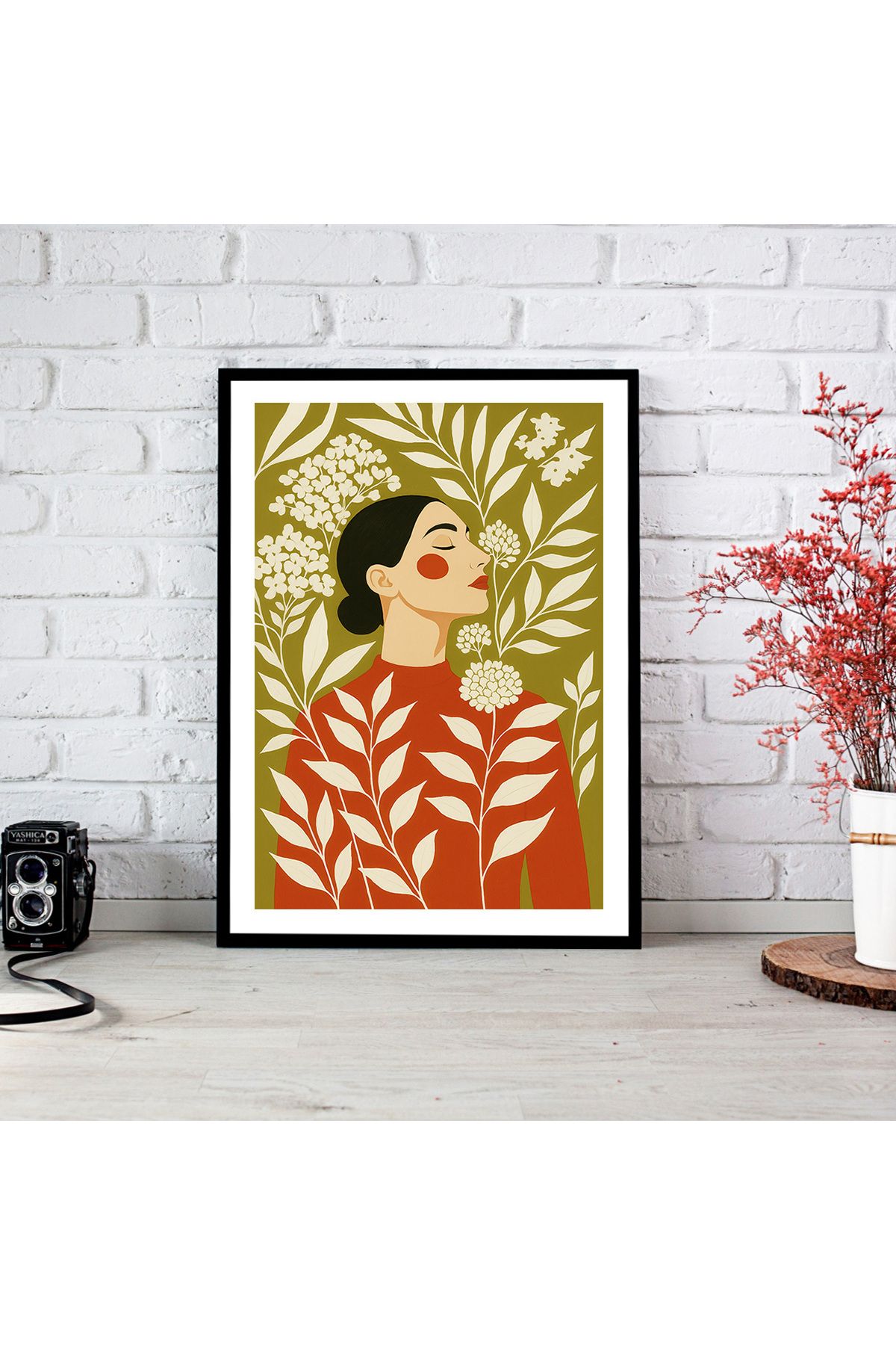 woodsia Ahşap MDF Poster Tablo Çerçevesiz MDF_TEK1273
