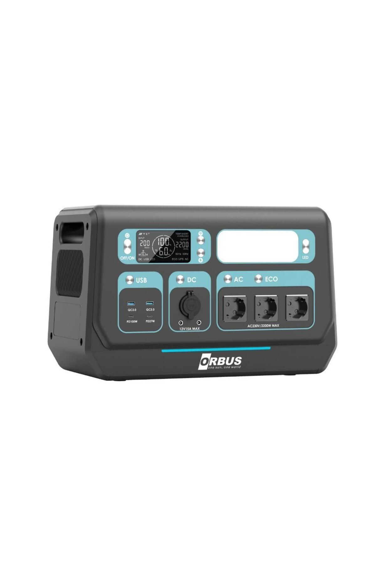 ORBUS 2200w Taşınabilir Güç Kaynağı – Power Station