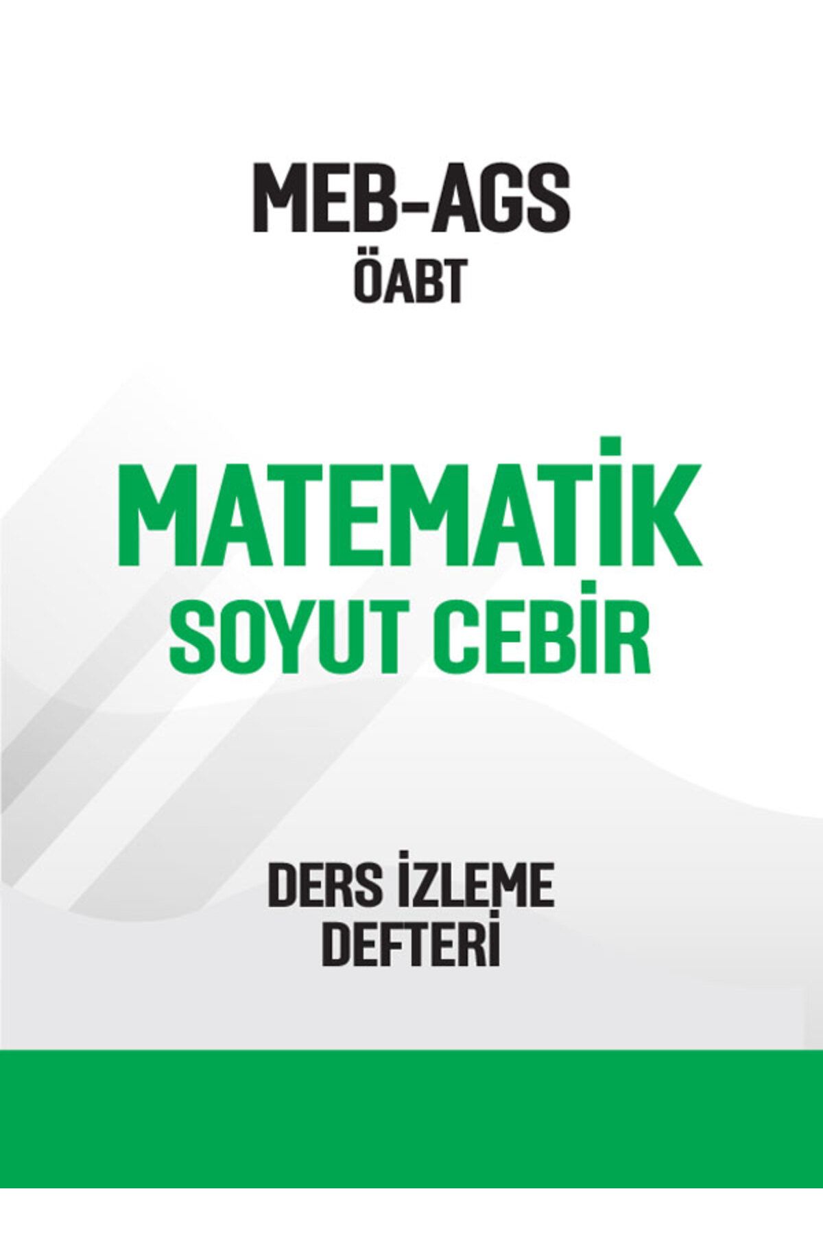 Pegem Akademi Yayıncılık ÖABT AGS Matematik Öğretmenliği Soyut Cebir Ders İzleme Defteri (Online) Pegem Yayınları
