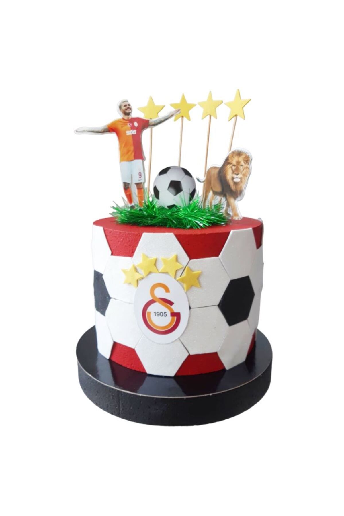 bizdenpastacılık Galatasaray Temalı Maket Pasta Doğum Günü Pastası