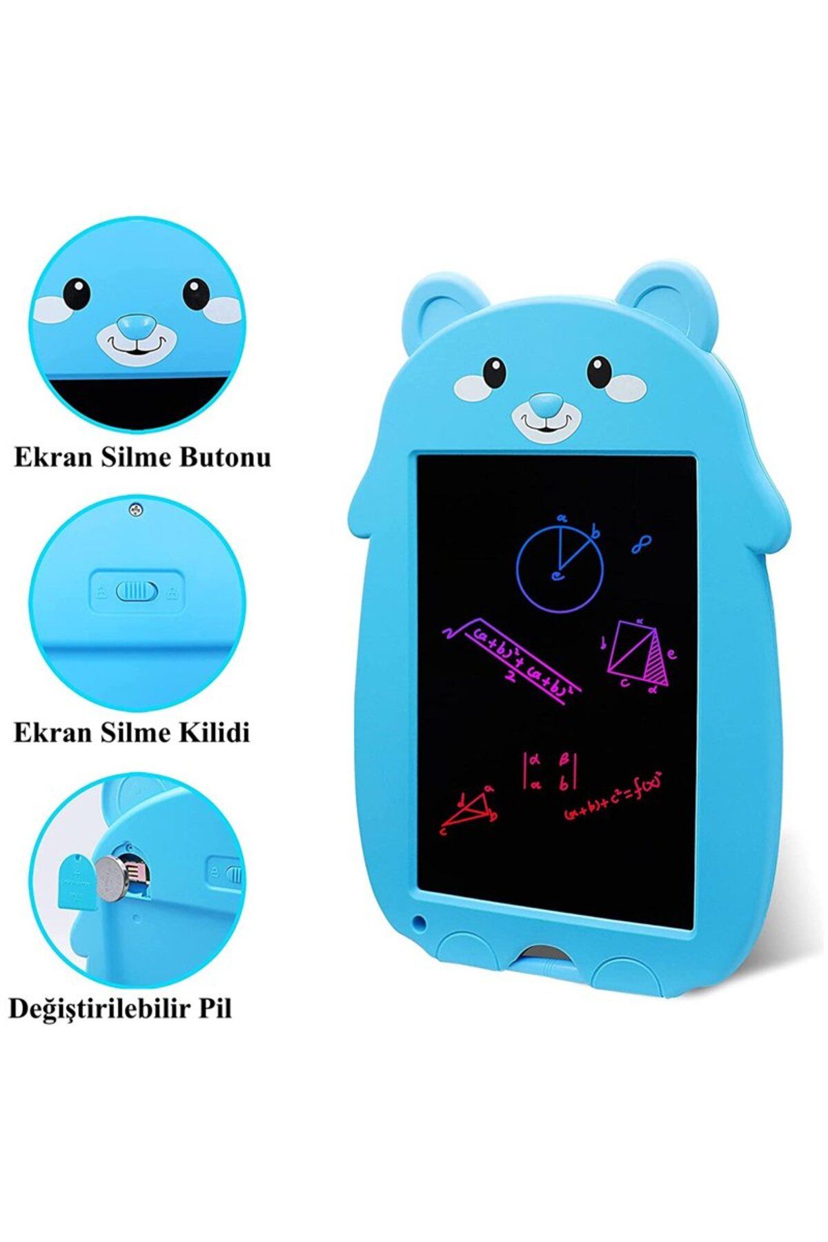S-Line S LİNE 9" Ayıcıklı Mavi LCD Yazı Tahtası