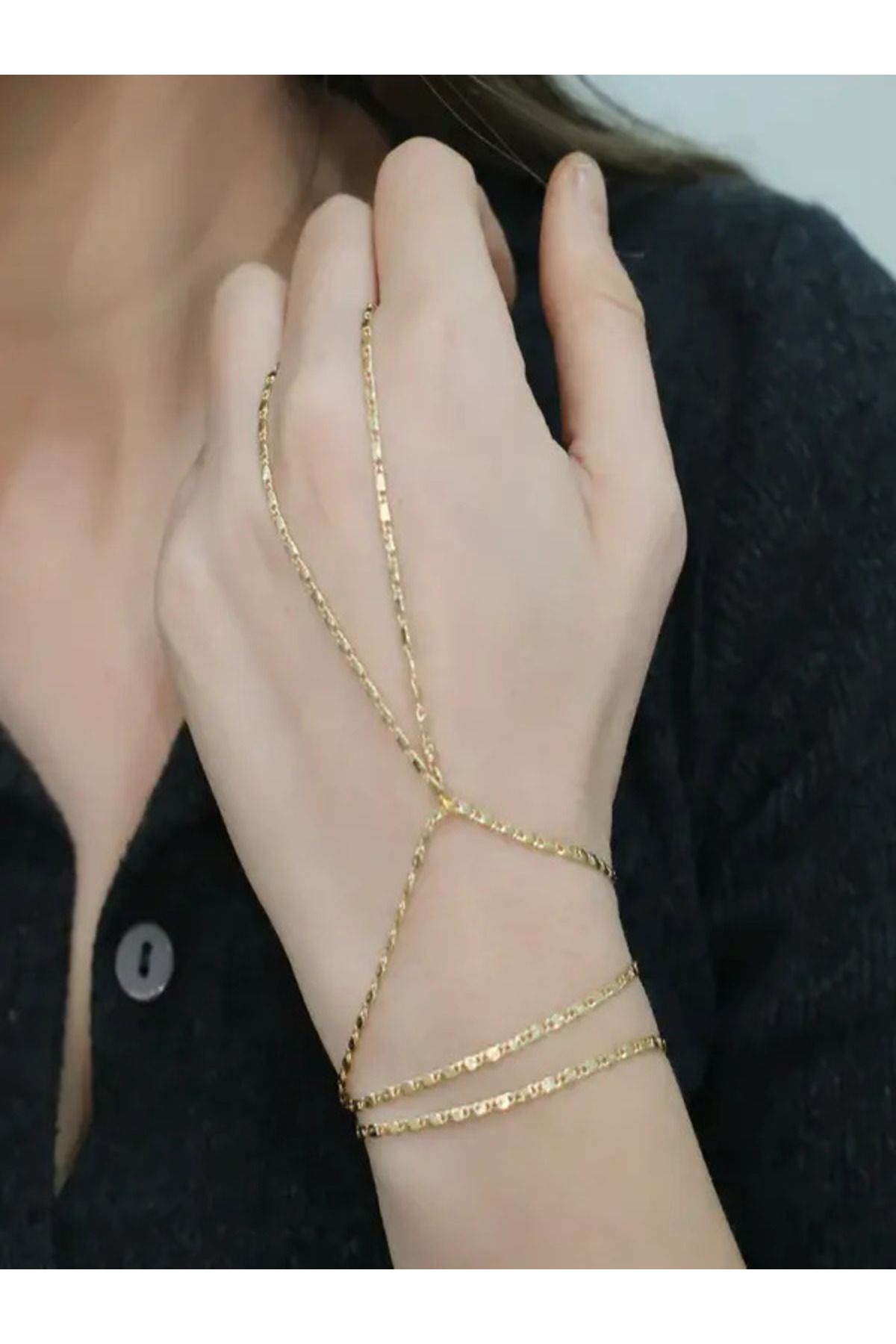 Glimma Gold Klasik Model Zincir Şahmeran