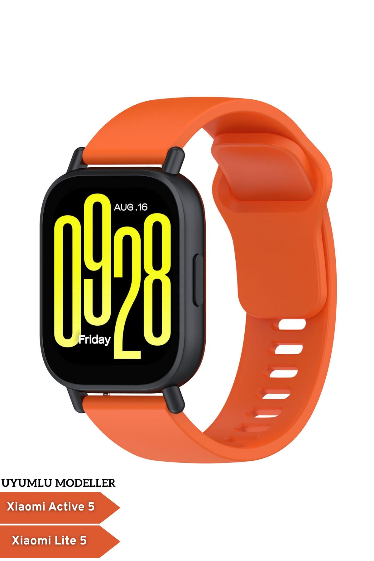 PSGT Xiaomi Redmi Watch5 Active/Lite Kordon Akıllı Saat Bileklik Kordonu Yumuşak Silikon Kayış
