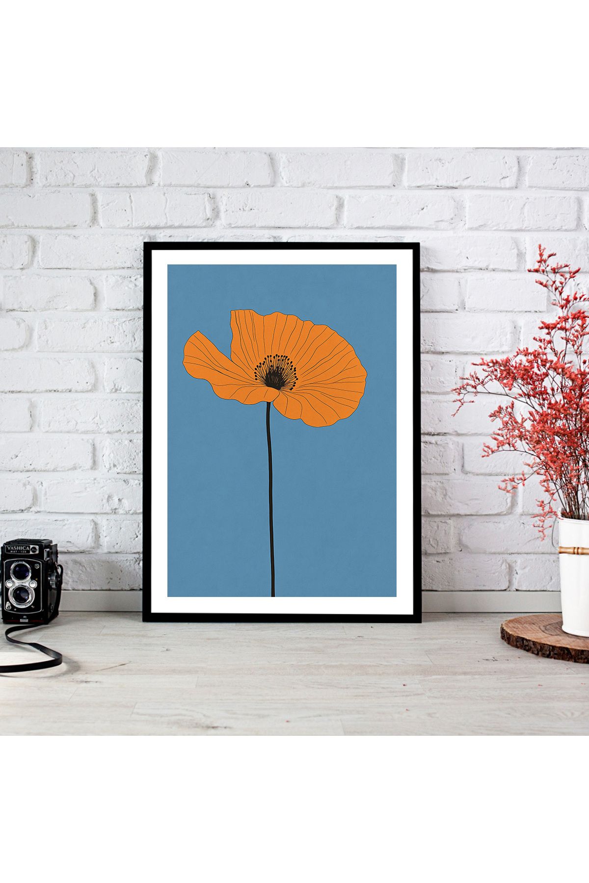 woodsia Ahşap MDF Poster Tablo Çerçevesiz MDF_TEK1275