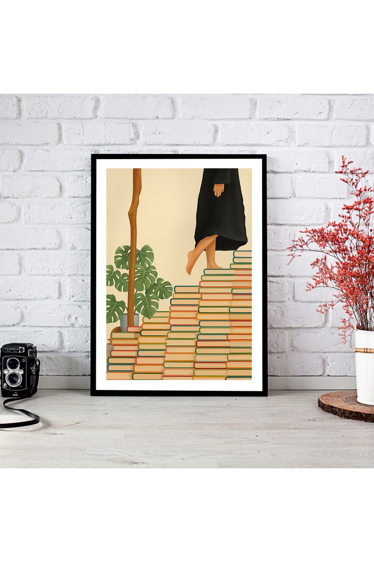 woodsia Ahşap MDF Poster Tablo Çerçevesiz MDF_TEK1284