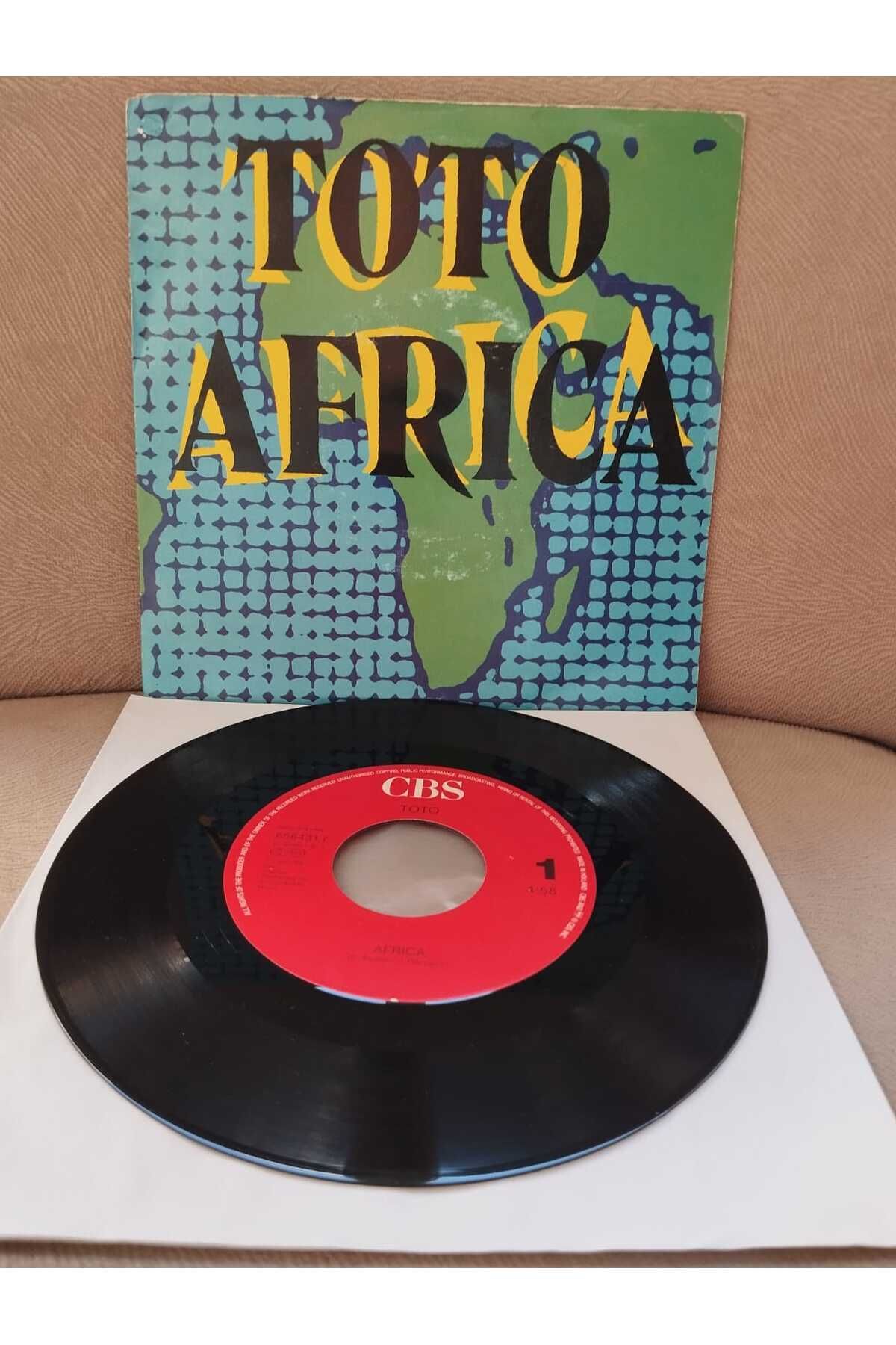 Plakperest TOTO – AFRICA - 1990 Hollanda Basım 45’lik Plak-2.EL