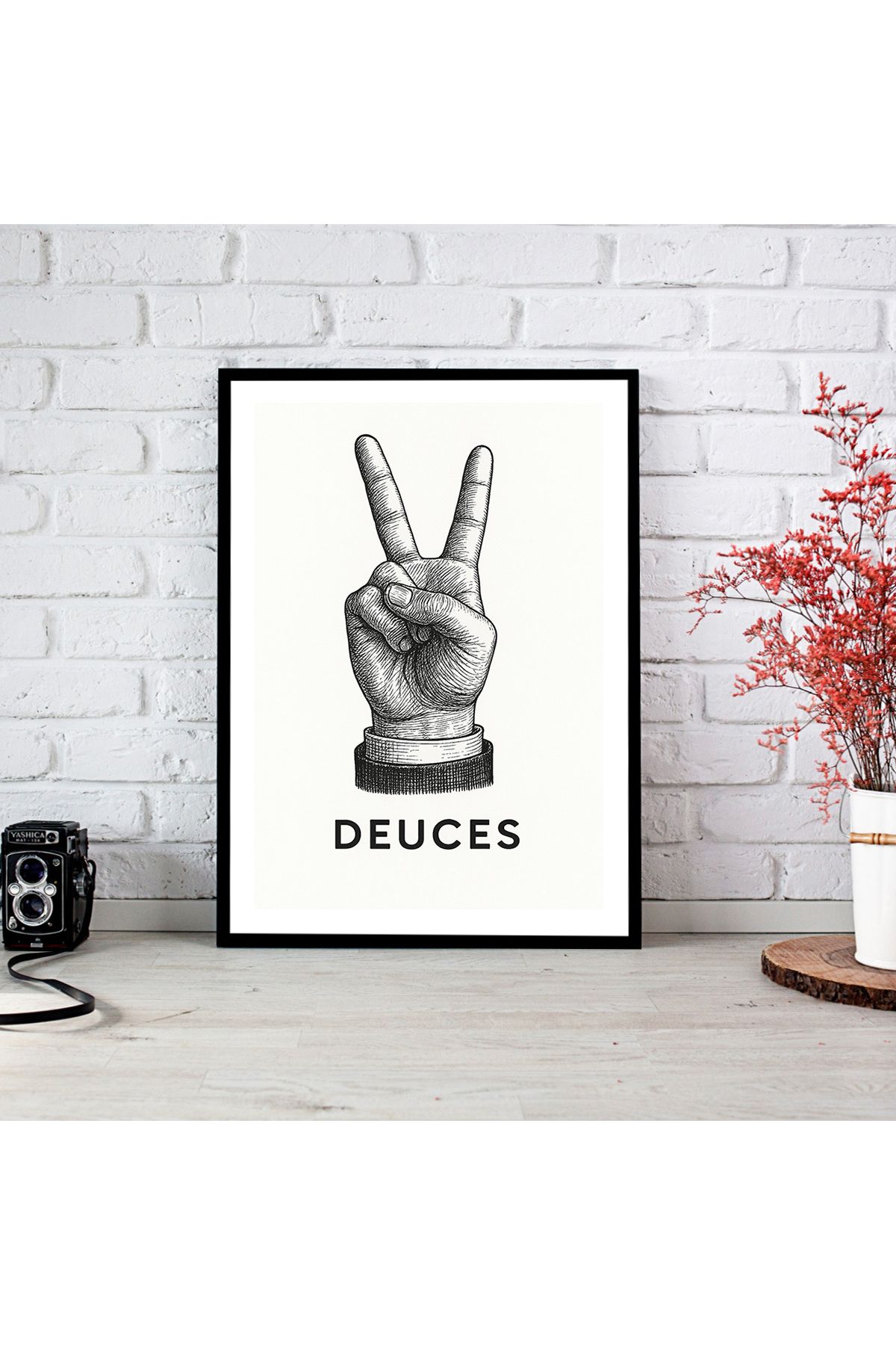 woodsia Ahşap MDF Poster Tablo Çerçevesiz MDF_TEK1260