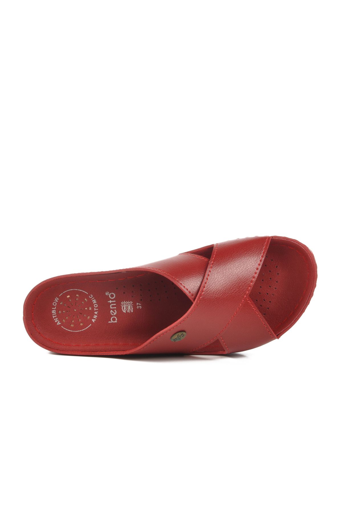 AYK'S-Red Lightweight Women's Slippers 15.032 Z 4