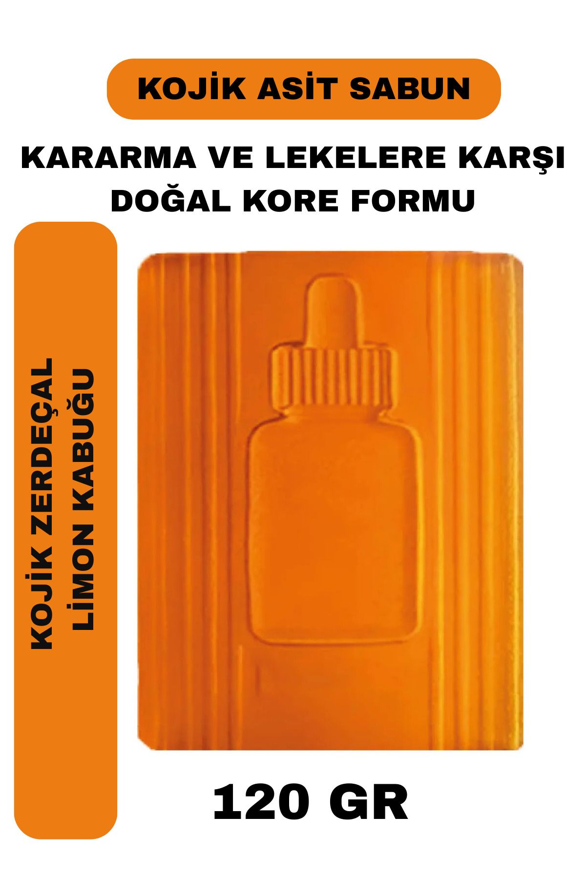movzer Kojik Asit Sabunu – Leke Karşıtı & Cilt Aydınlatıcı | Zerdeçal & Limon Özlü