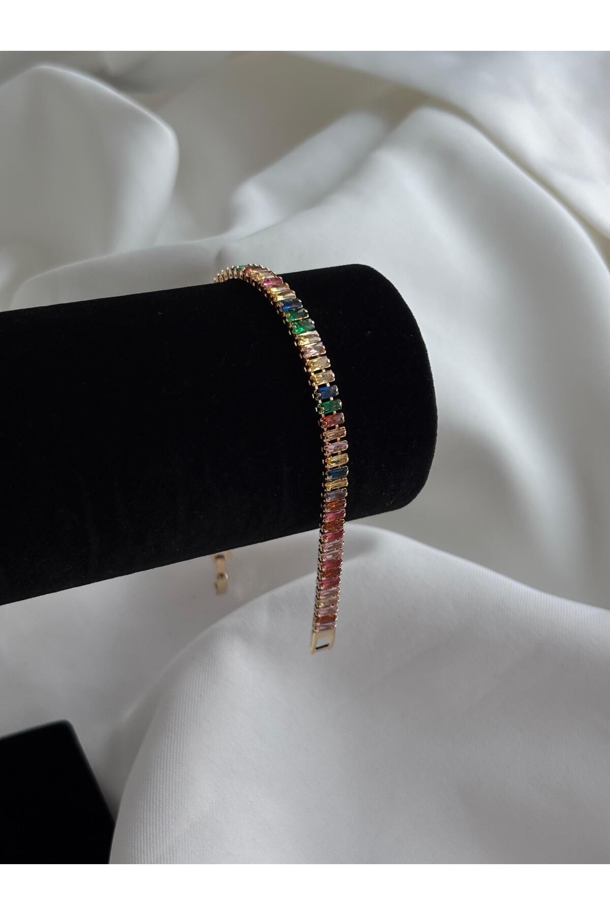 Bellamy Jewelry Renkli Su Yolu Bileklik