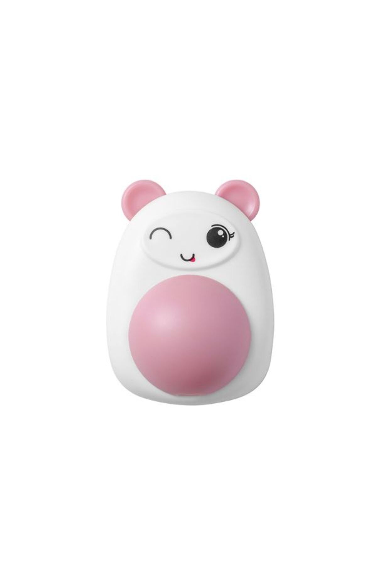 Evelise-Interactive toy Teddy Bear Model for kittens with 360° rotating ball made of Catnip grass, 1