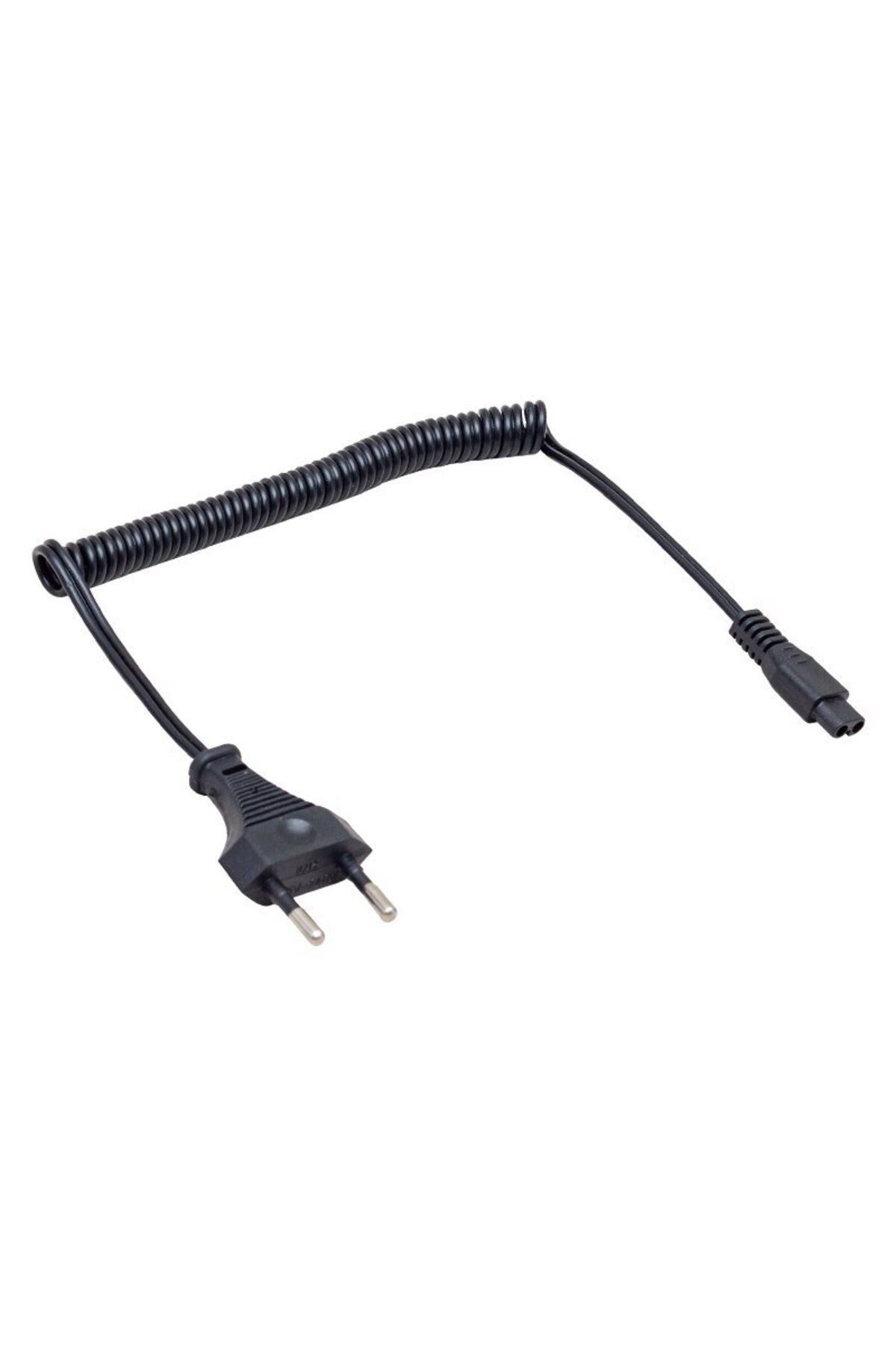 Vemora 220 VOLT AC CEREYAN POWER KABLO SPİRAL MODEL (TIRAŞ MAKİNELERİ VE IŞILDAKLAR İÇİN) (5166)