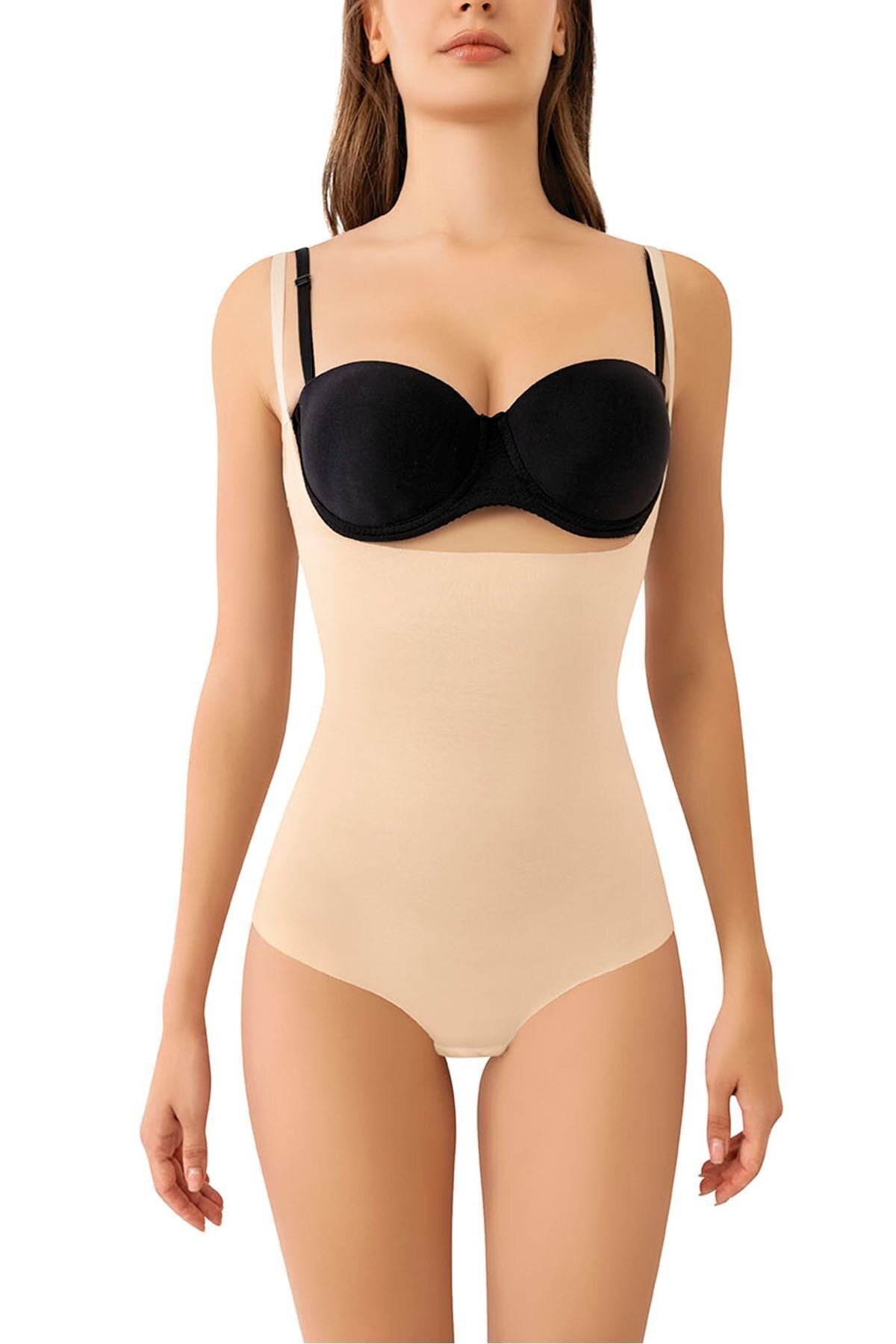 ERFİ TİCARET Ten Lazer Kesim Göğüs Altı Body Korse