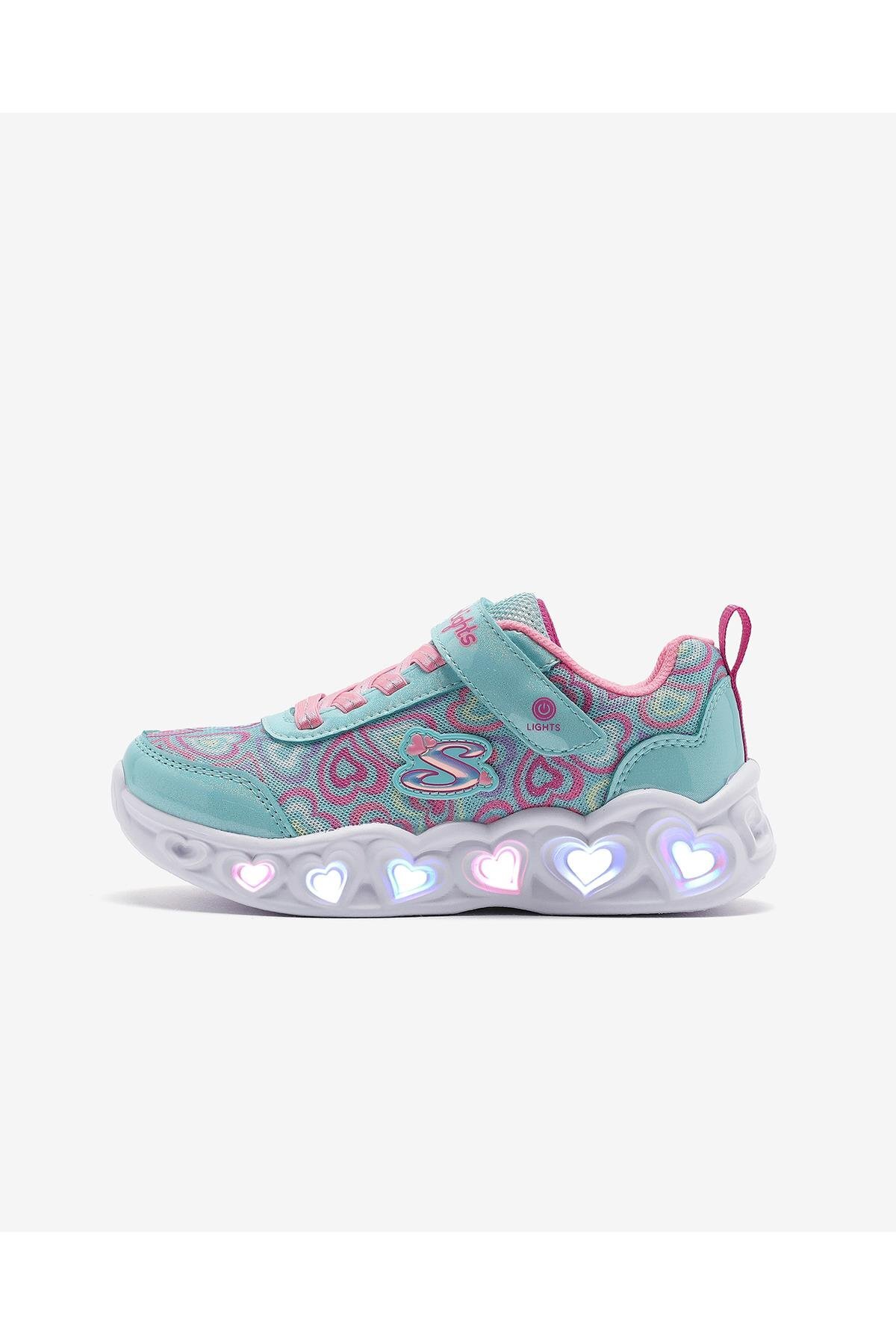اسکچرز کفش‌های دخترانه S LIGHTS-HEART LIGHTS BOOGIE LOVE