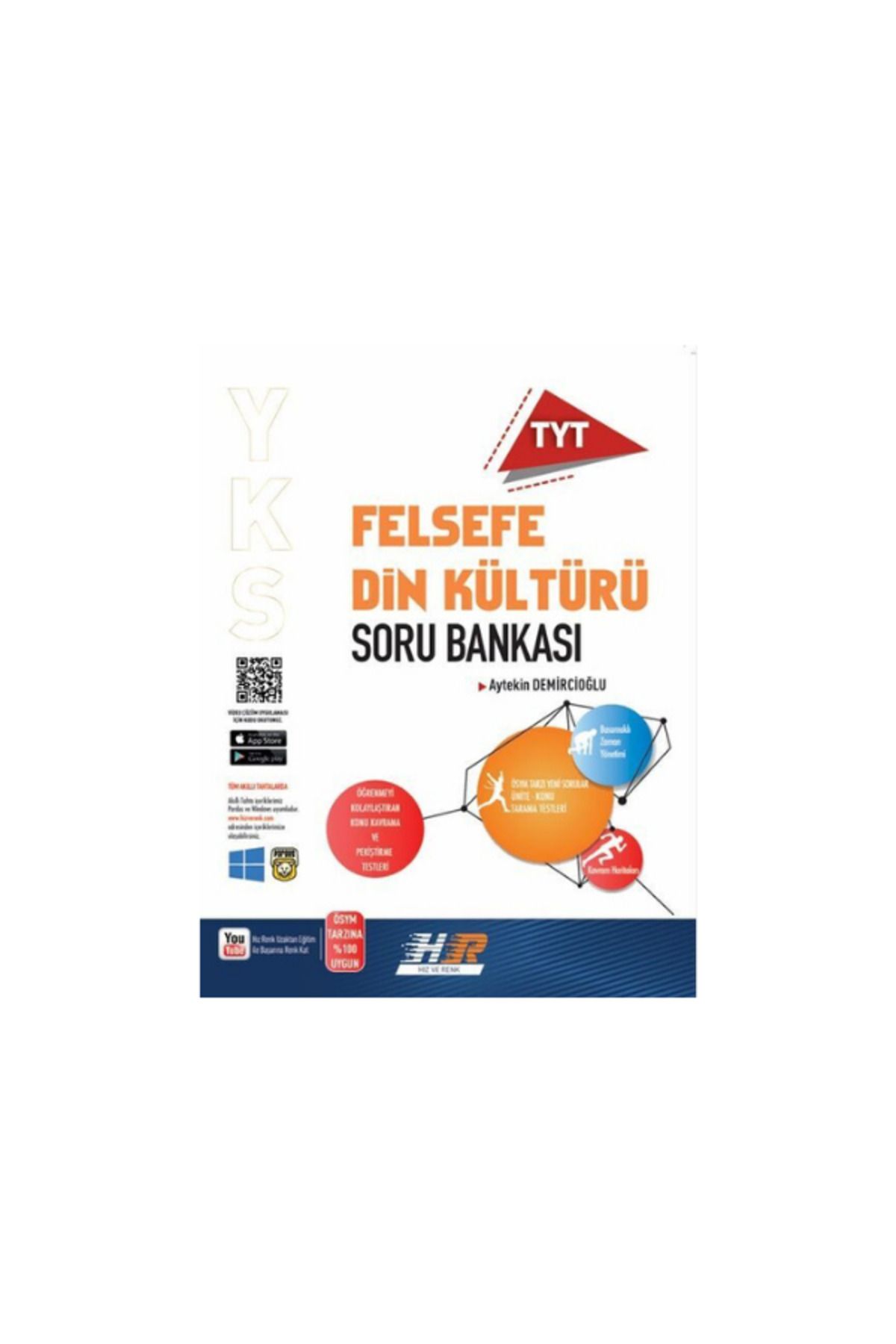 Miray Yayınları 2025 hız ve renk tyt felsefe din soru bankası