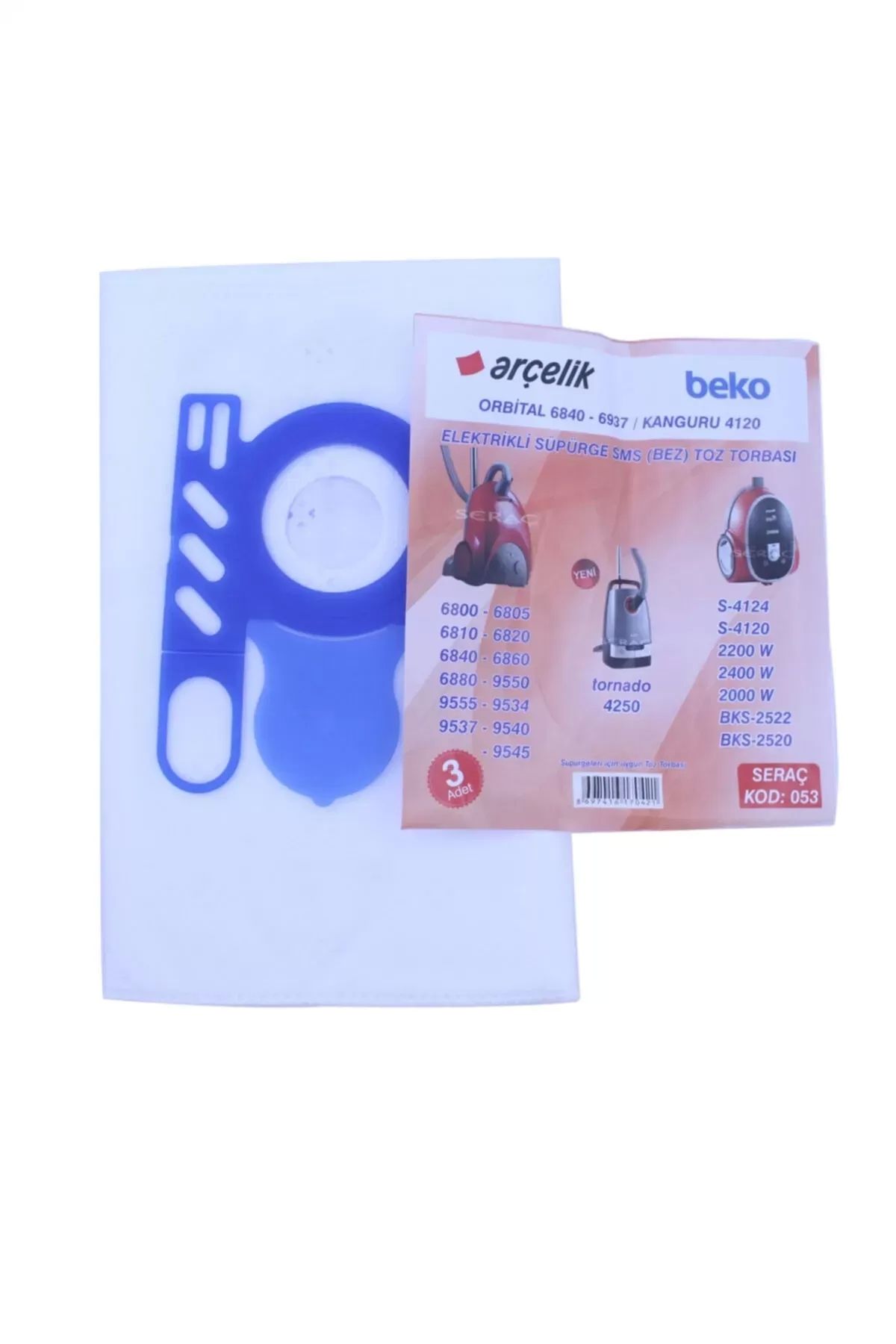 PRATİKOBA Elektrikli Süpürge Torbası Royaleks-68793