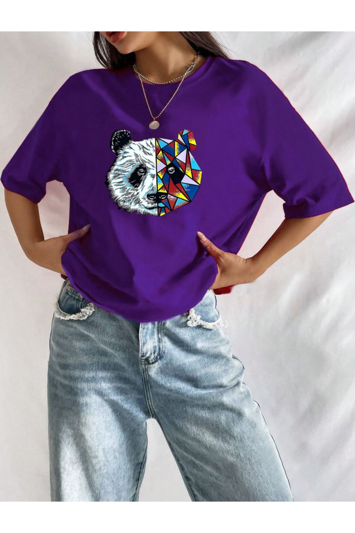 Tarzsokak Unisex Panda Baskılı