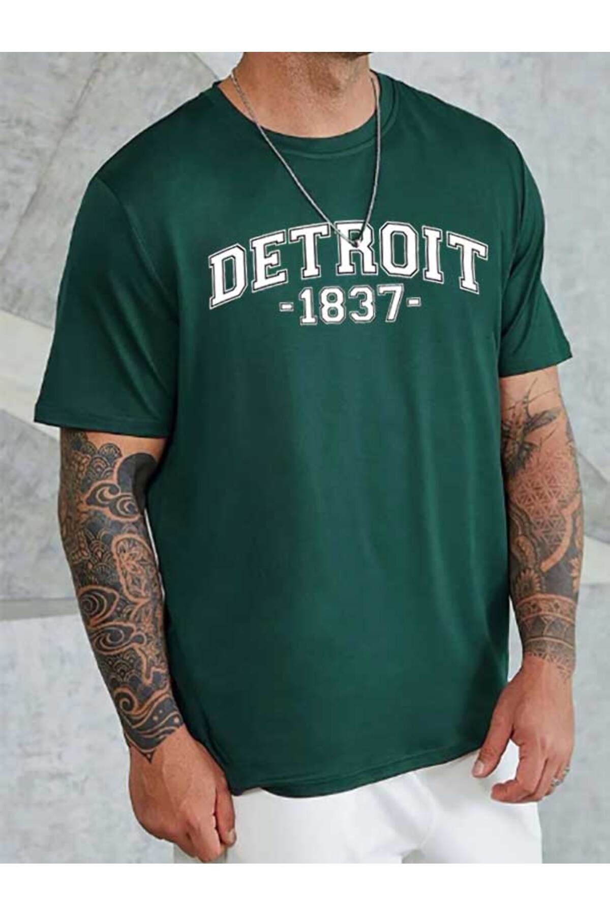 Tarzsokak Unisex Detroit Baskılı