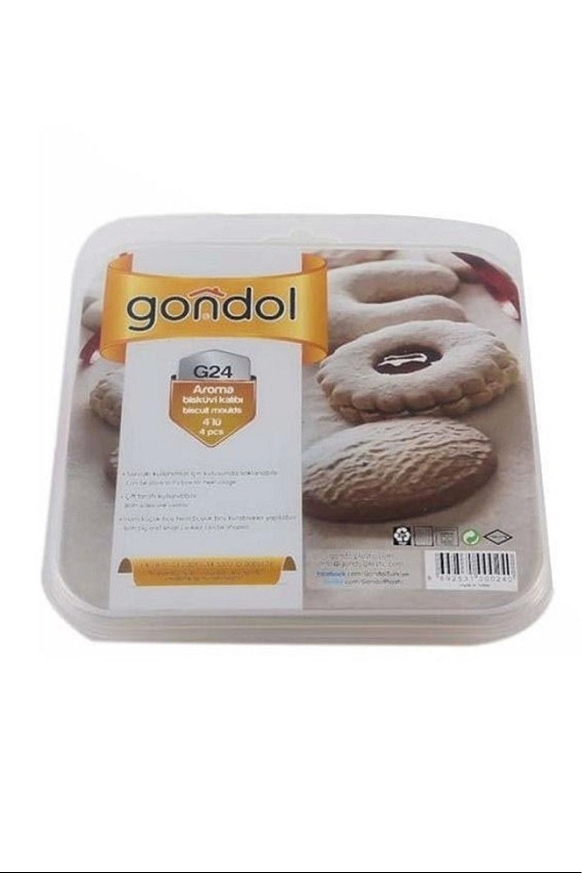 PRATİKOBA Aroma Bisküvi Kalıbı Royaleks-G24