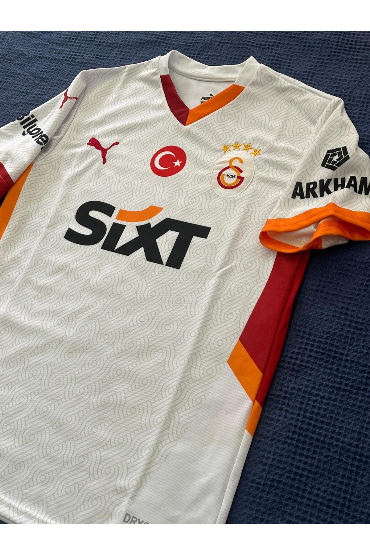 JANJON STAR G'.â.l.a.t./\s.a.r.â.yy 2024-2025 Arkası Boş Beyaz Yetişkin Forma