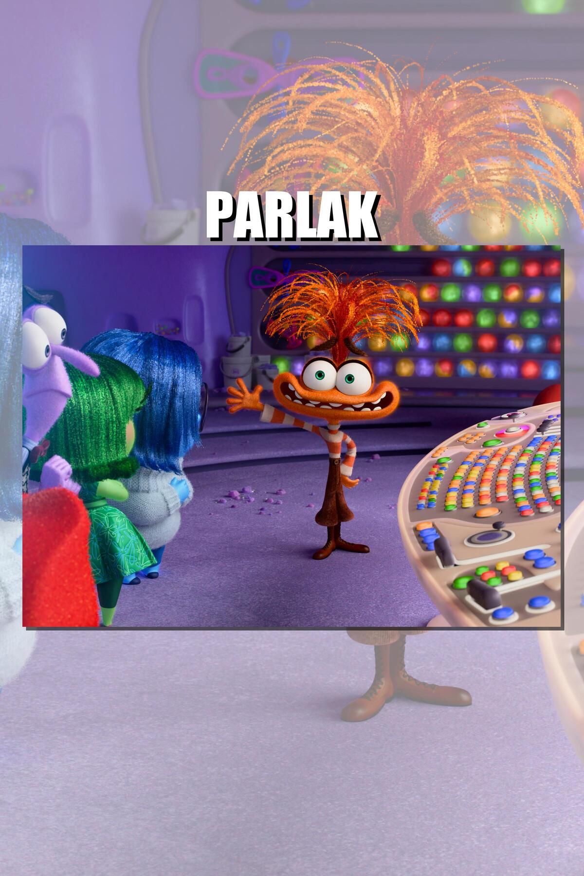 CALLWOOD Ters Yüz, Inside Out Çerçevesiz Animasyon Film Posteri - Duvar Kağıdı Yüksek Kaliteli Baskı