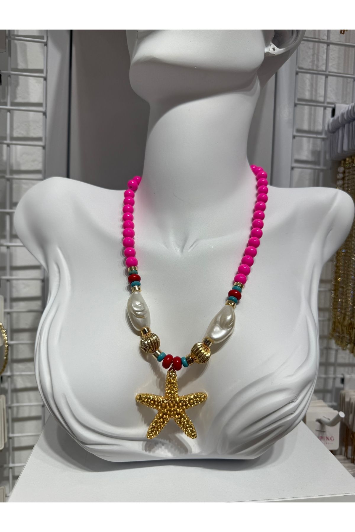 My violet accesorize DENİZ YILDIZI RENKLİ KOLYE