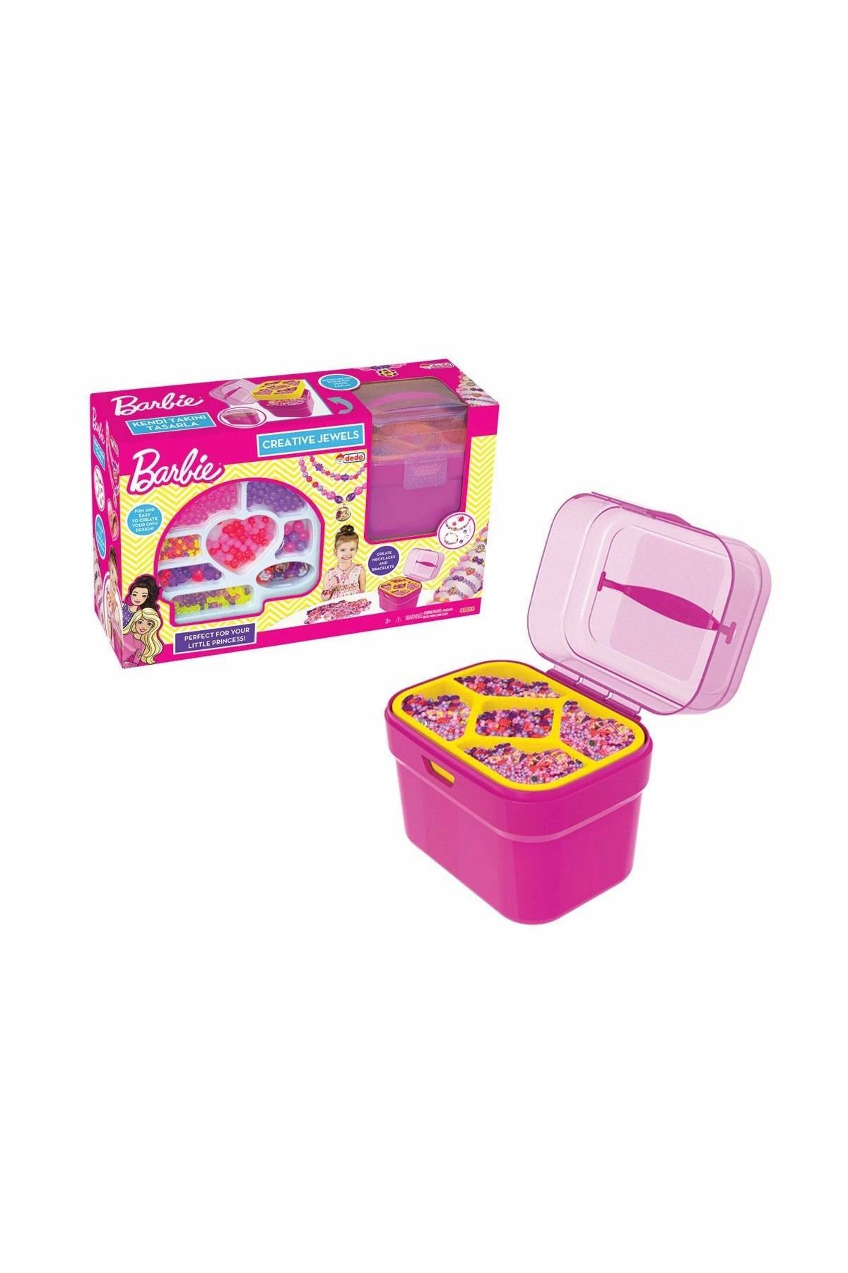 ÖYKÜ VE YİĞİT 03659 Barbie Sepetli Takı Seti