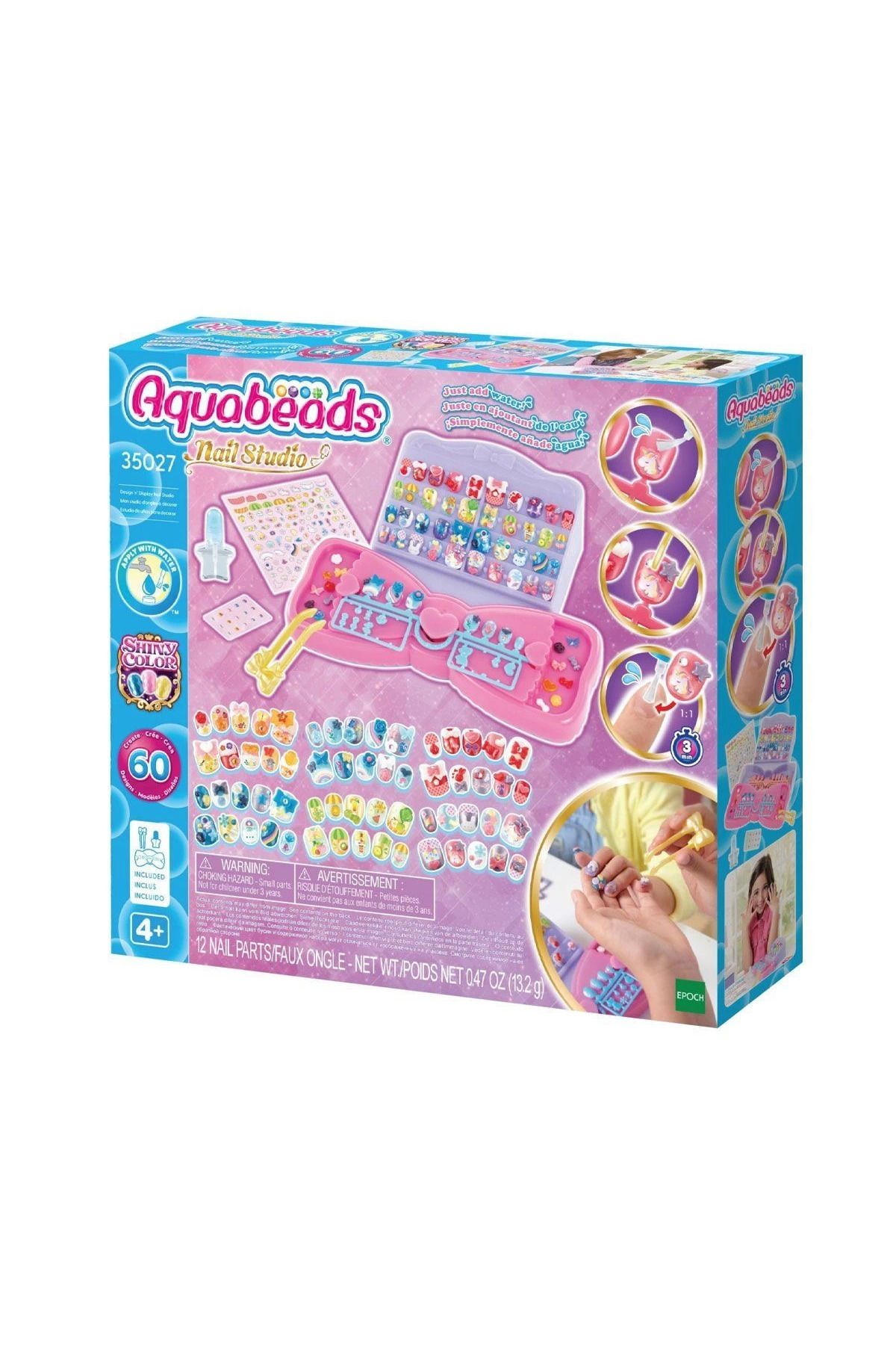 ÖYKÜ VE YİĞİT 35027 AquaBeads Tasarla ve Sergile Tırnak Atölyesi +4 yaş