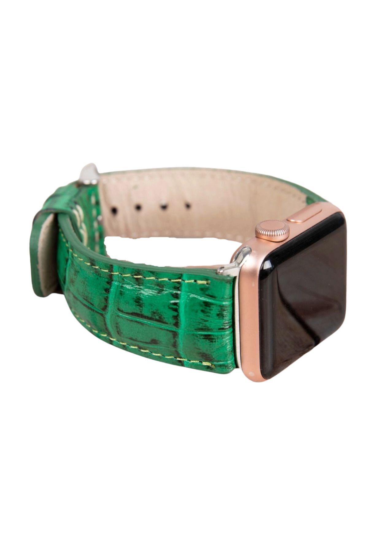 Angoravi Watch Uyumlu Deri Kordon 42-44-45mm Croco YK04