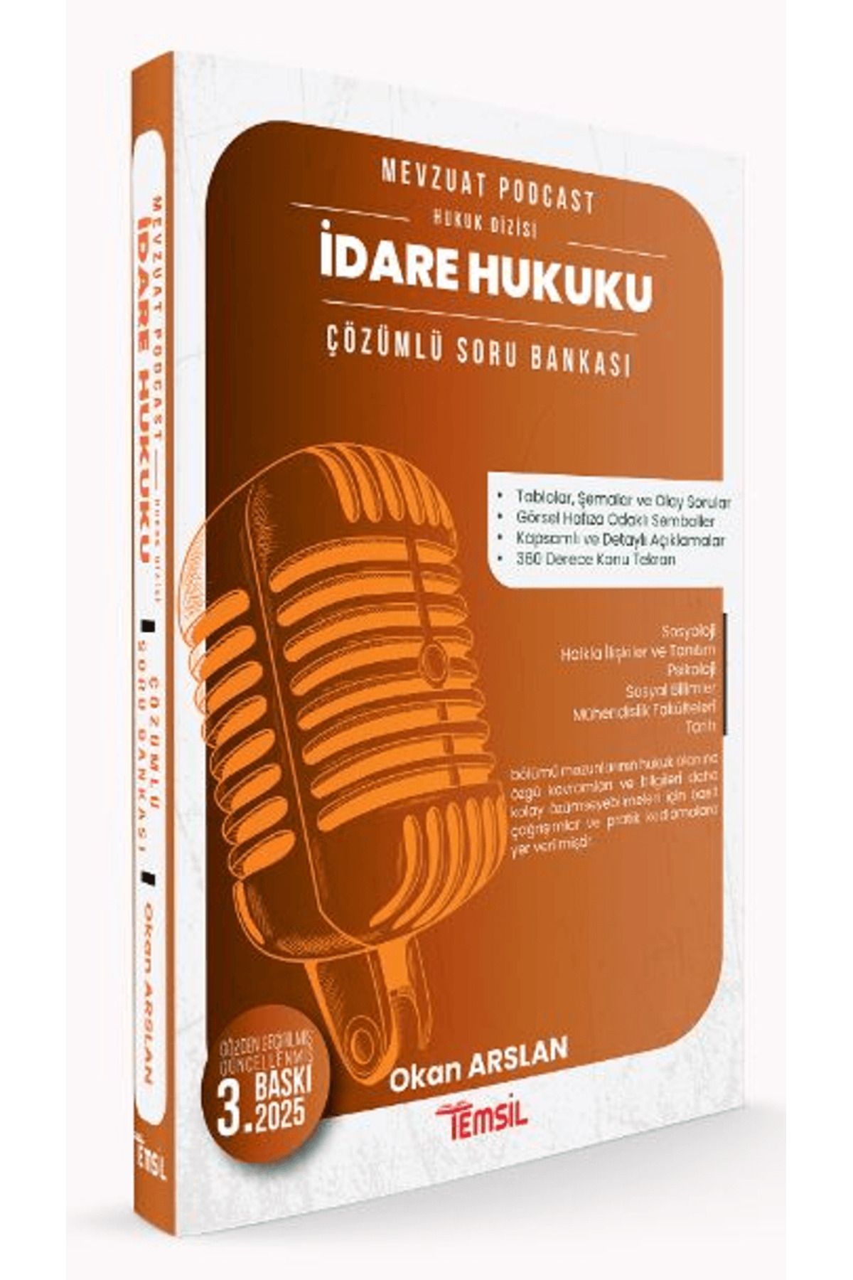 Temsil Kitap İdare Hukuku Çözümlü Soru Bankası / Okan Arslan / Temsil Kitap / 9786057270061
