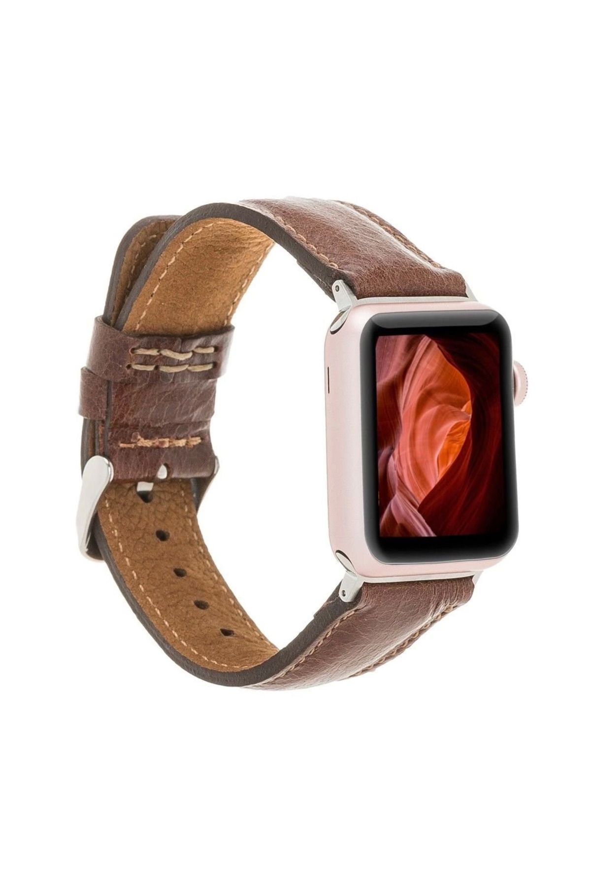 Angoravi Watch Uyumlu Deri Kordon 42-44-45mm VS5
