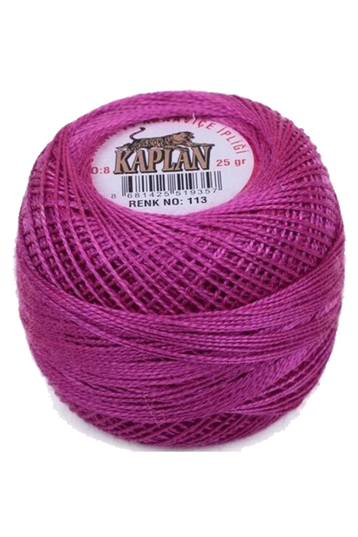 PRATİKOBA Kaplan Etamin Ve Kanaviçe İpi 8 No Kod/Renk: 113 - Royaleks