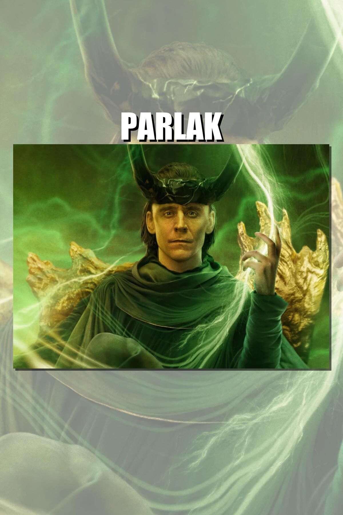 CALLWOOD Loki Çerçevesiz Dizi Posteri - Duvar Kağıdı Yüksek Kaliteli Baskı