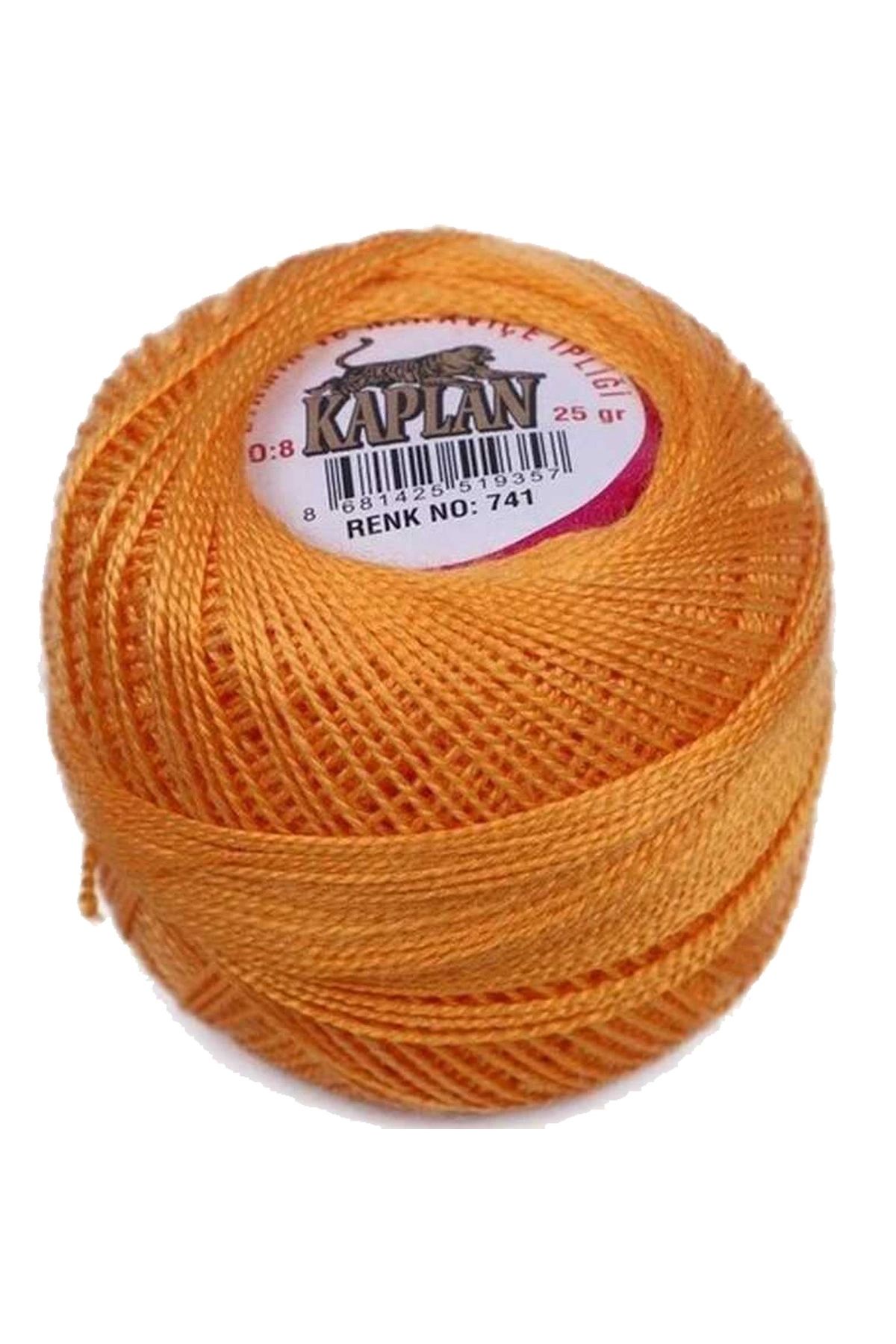 PRATİKOBA Kaplan Etamin Ve Kanaviçe İpi 8 No Kod/Renk: 741 - Royaleks
