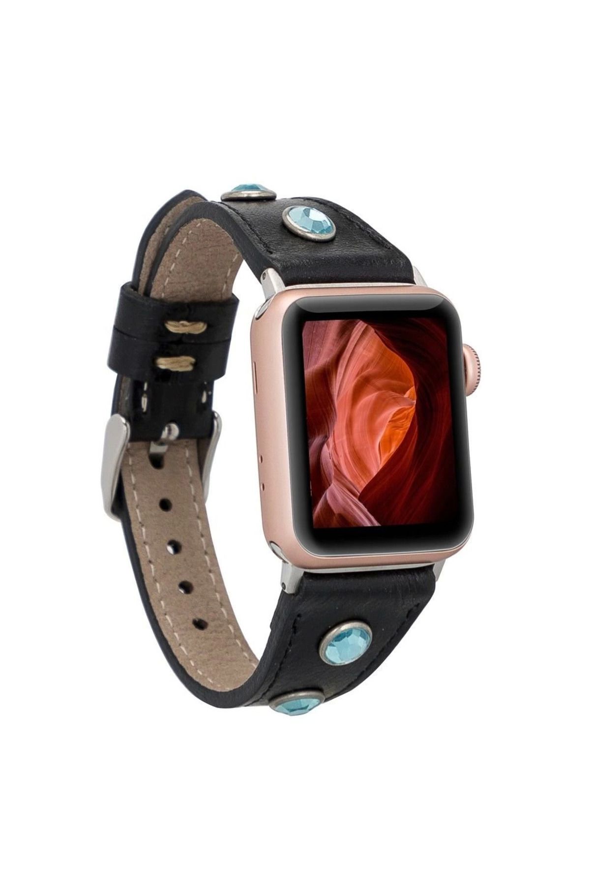 Angoravi Watch Uyumlu Deri Kordon 38-40-41mm Slim TR RST1
