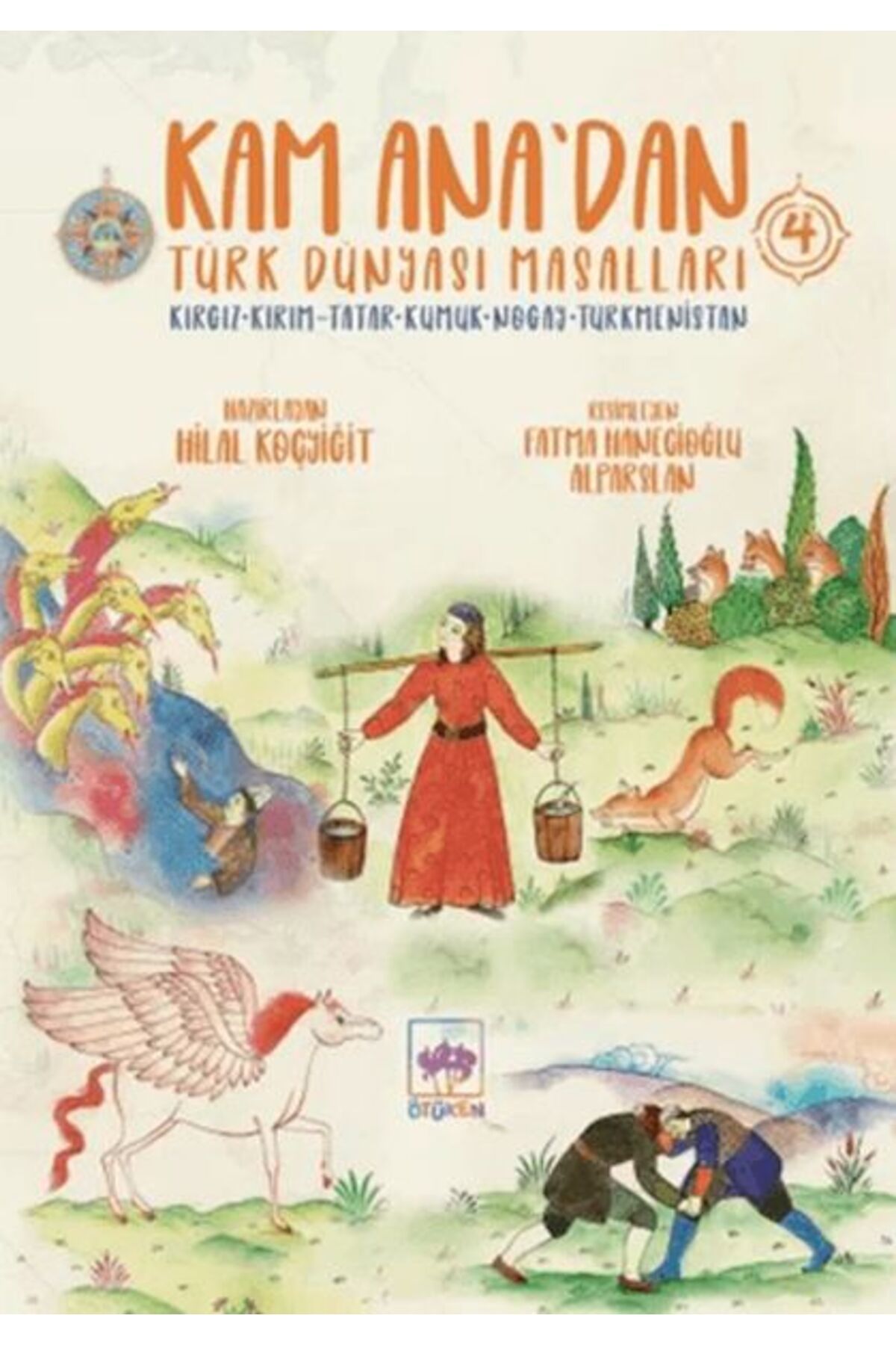 Karma Kitaplar Kam Ana dan Türk Dünyası Masalları 4