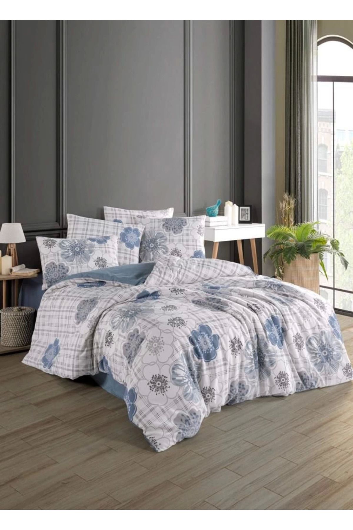 yusuftex Nevresim Dünyası Ranforce Çift Kişilik Nevresim Takımı Özde